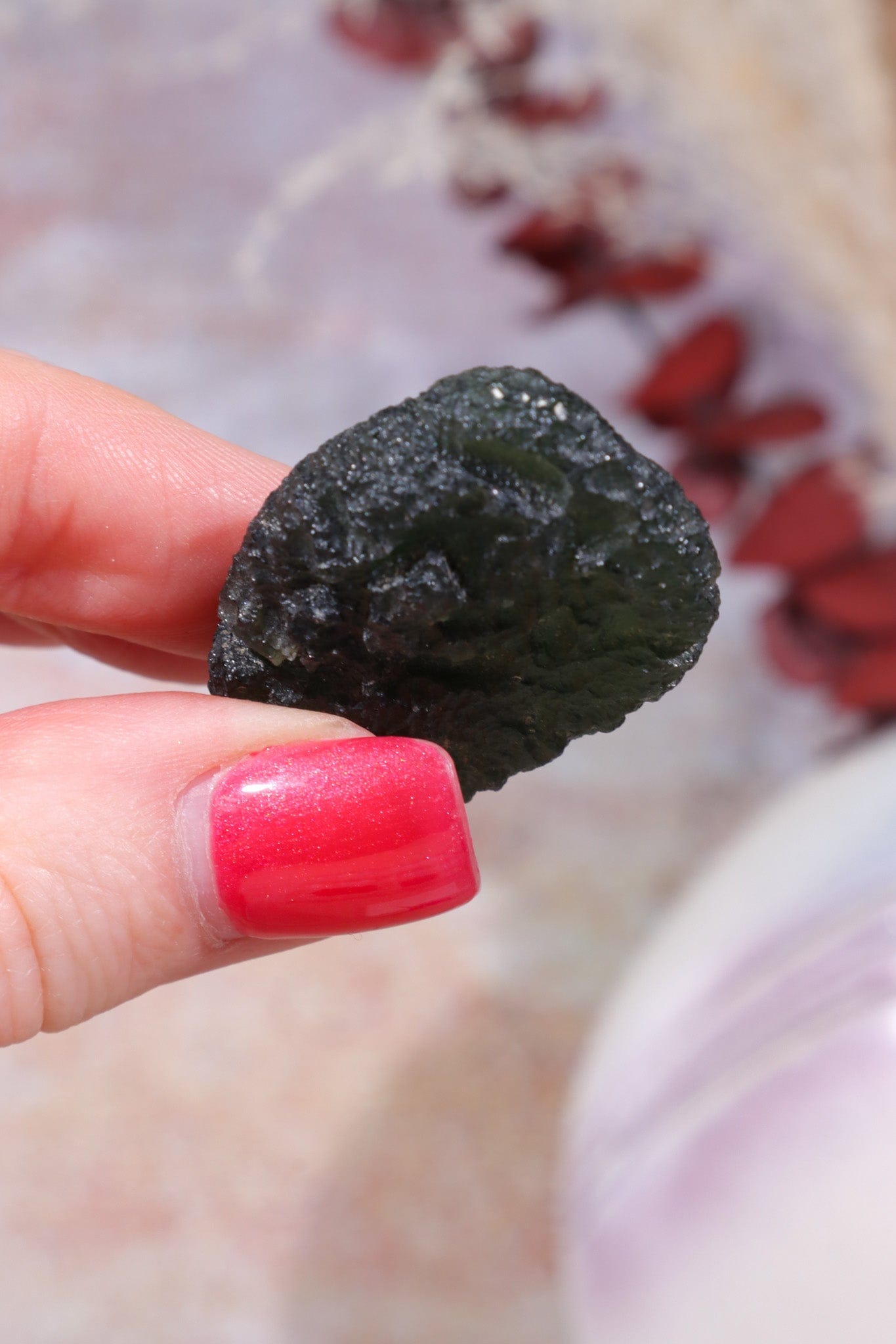 Moldavite Tektite 13.30gr Tektites Tali & Loz Crystals
