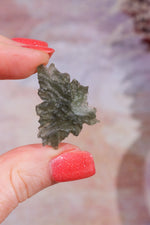 Moldavite Tektite 3.11gr Museum Grade Tektites Tali & Loz Crystals
