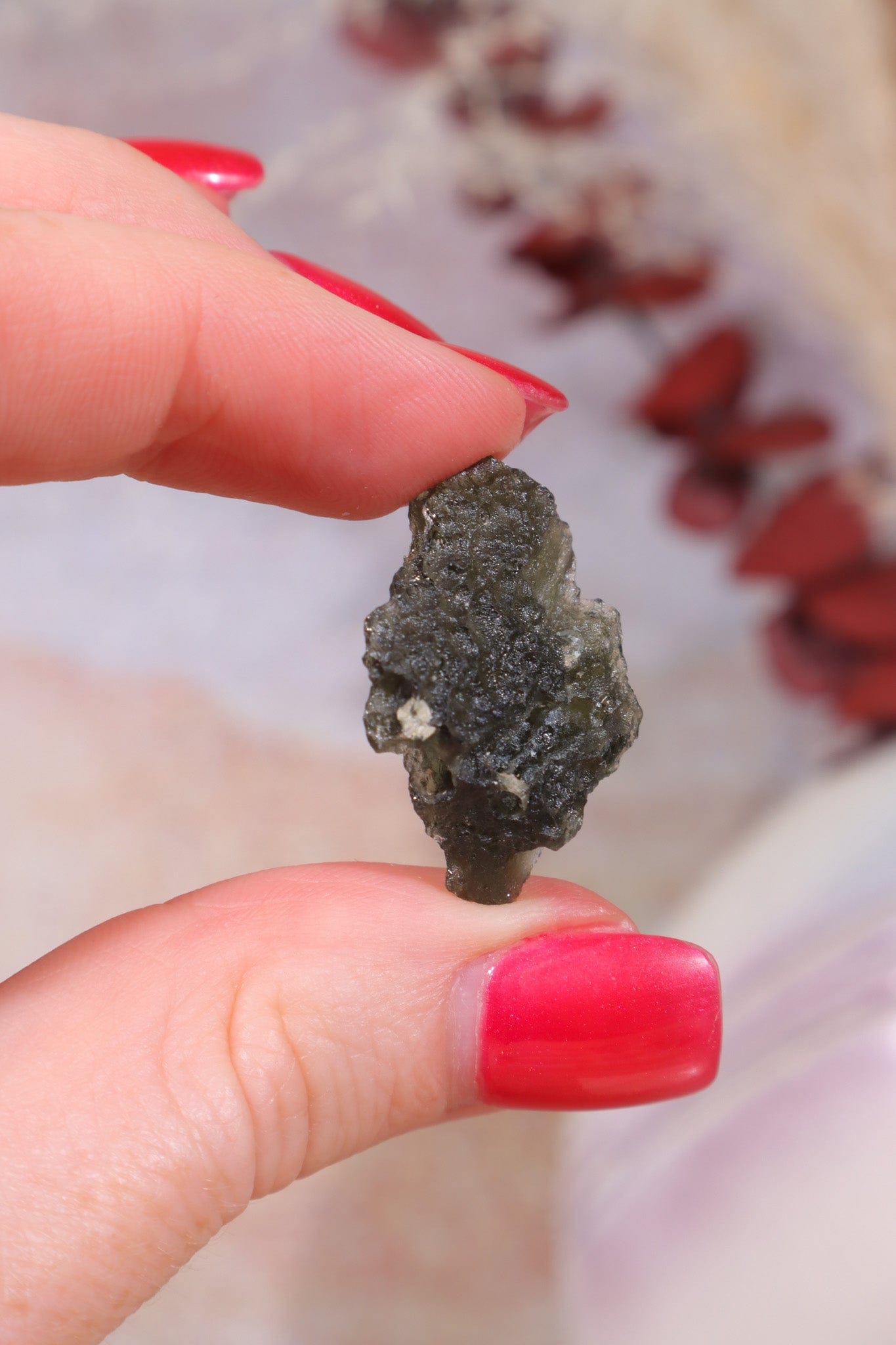Moldavite Tektite 3.64gr Tektites Tali & Loz Crystals