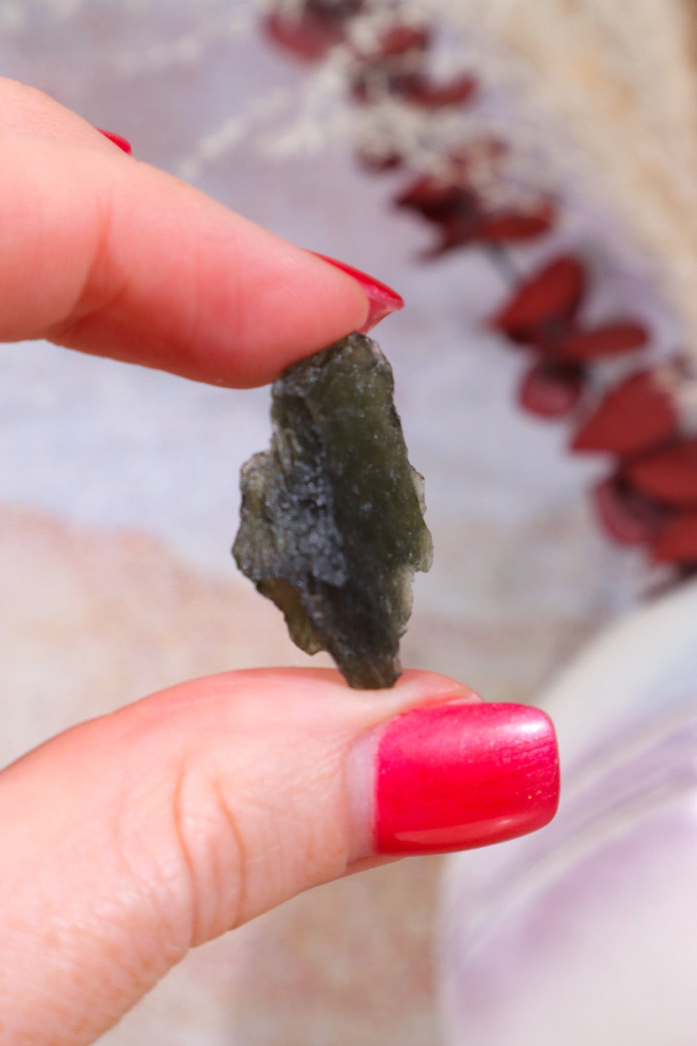 Moldavite Tektite 3.64gr Tektites Tali & Loz Crystals