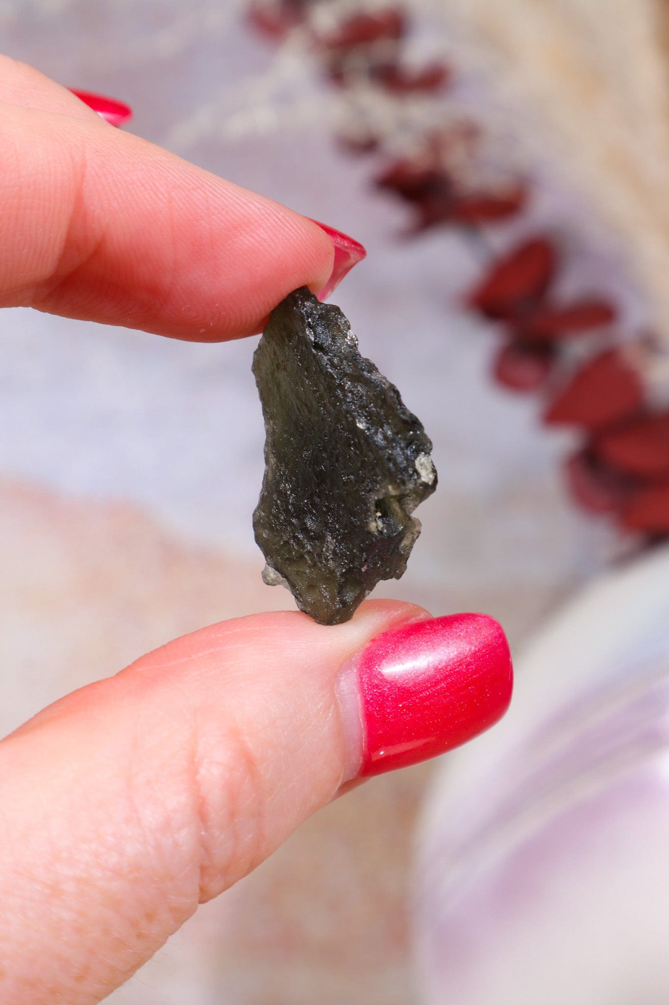 Moldavite Tektite 3.64gr Tektites Tali & Loz Crystals