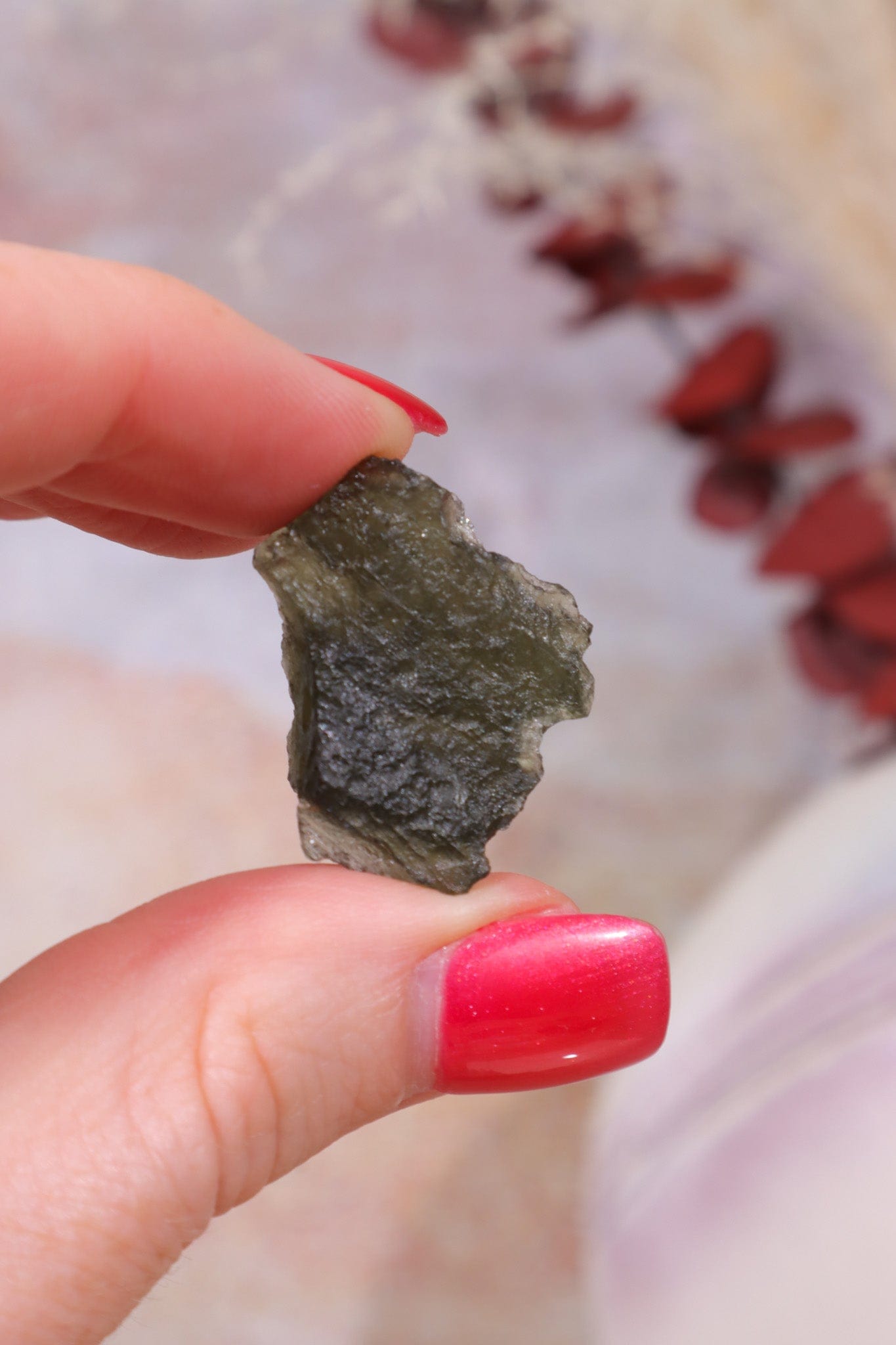 Moldavite Tektite 3.64gr Tektites Tali & Loz Crystals