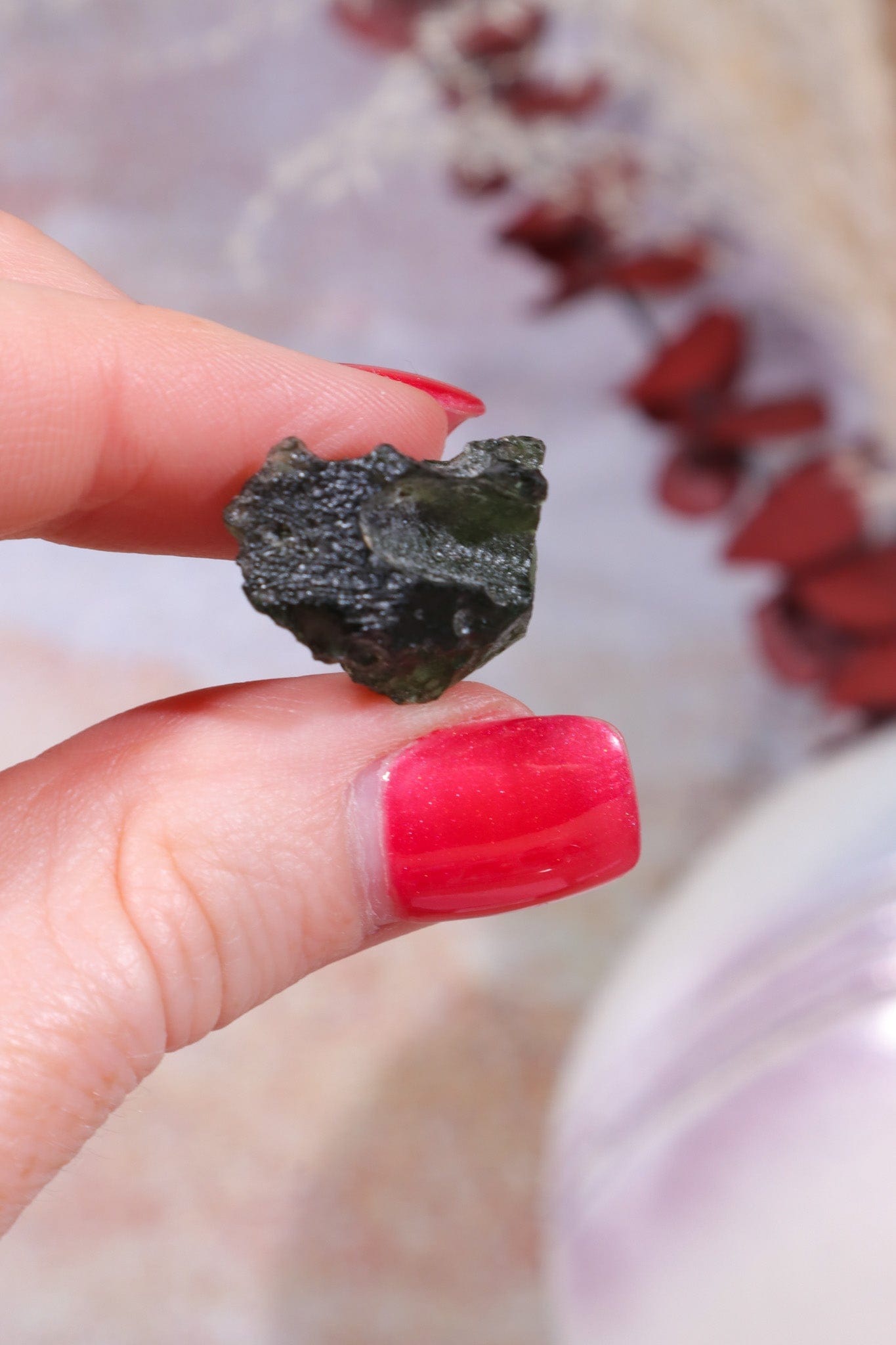 Moldavite Tektite 4.10gr Tektites Tali & Loz Crystals