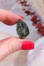 Moldavite Tektite 4.10gr Tektites Tali & Loz Crystals