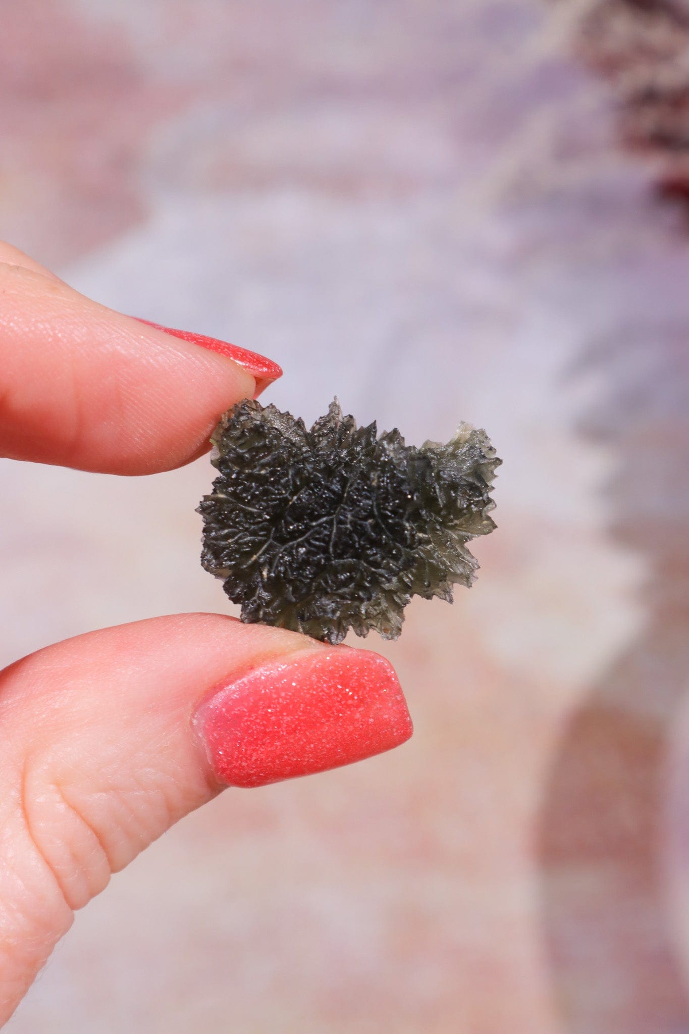 Moldavite Tektite 4.73gr Museum Grade Tektites Tali & Loz Crystals