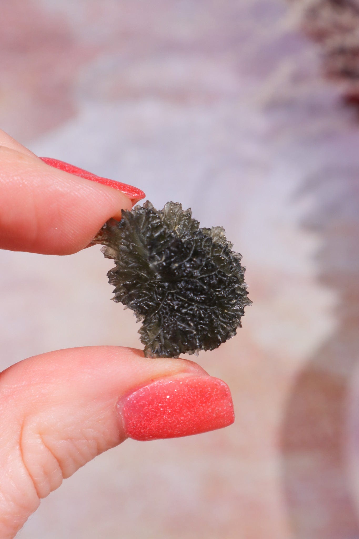 Moldavite Tektite 4.73gr Museum Grade Tektites Tali & Loz Crystals