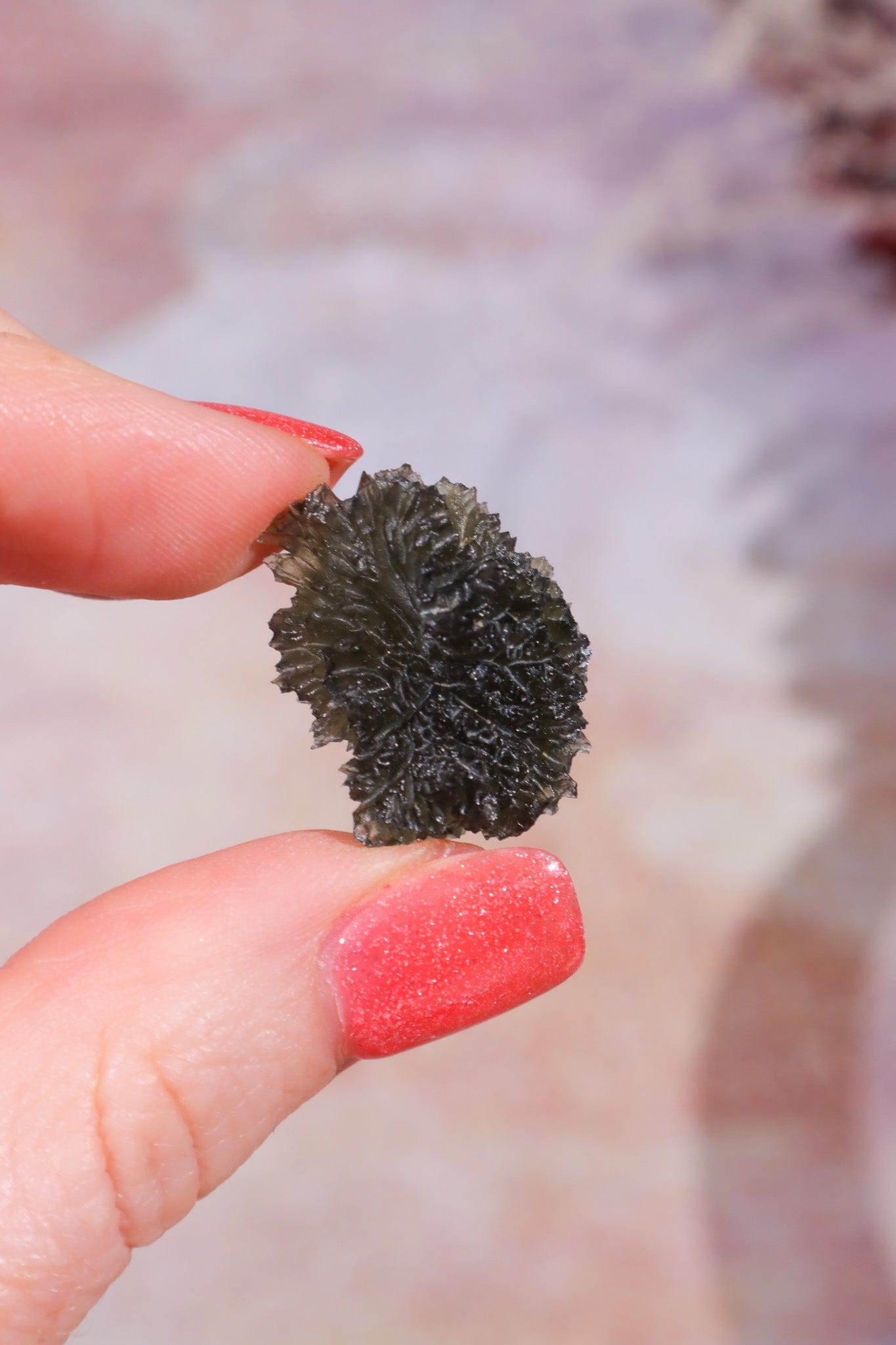 Moldavite Tektite 4.73gr Museum Grade Tektites Tali & Loz Crystals