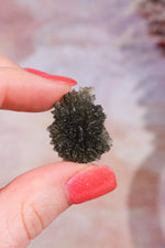 Moldavite Tektite 4.73gr Museum Grade Tektites Tali & Loz Crystals