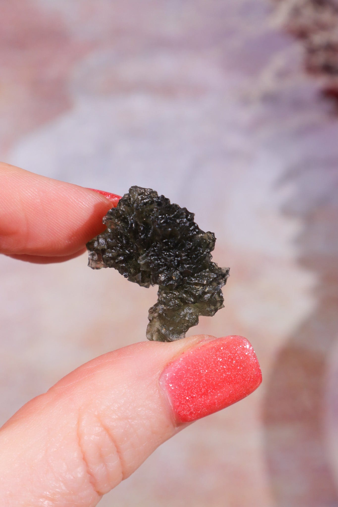 Moldavite Tektite 5.14gr Museum Grade Tektites Tali & Loz Crystals