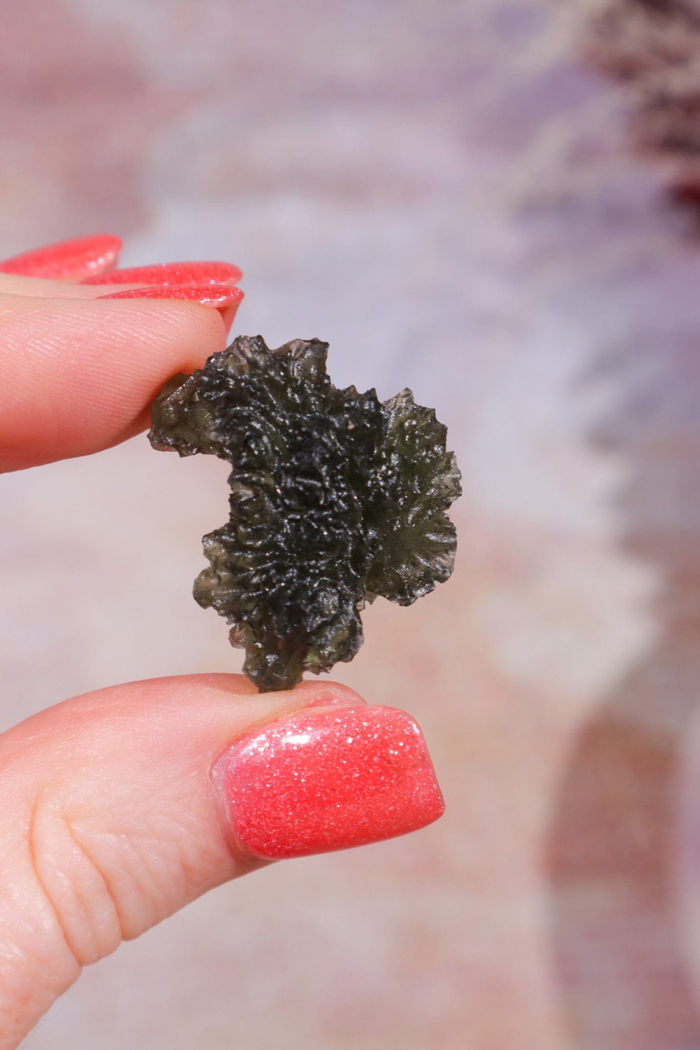 Moldavite Tektite 5.14gr Museum Grade Tektites Tali & Loz Crystals
