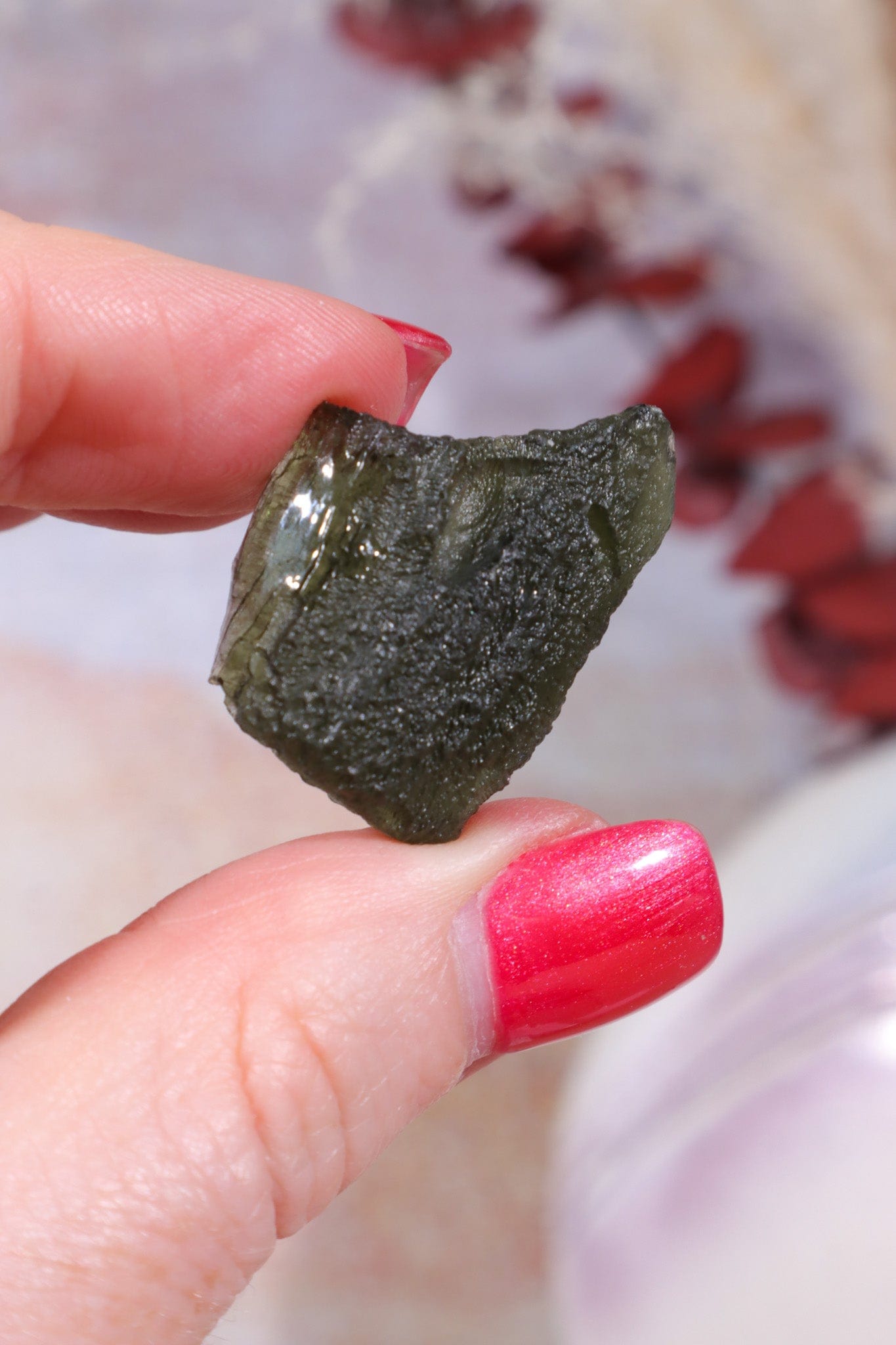 Moldavite Tektite 5.44gr Tektites Tali & Loz Crystals