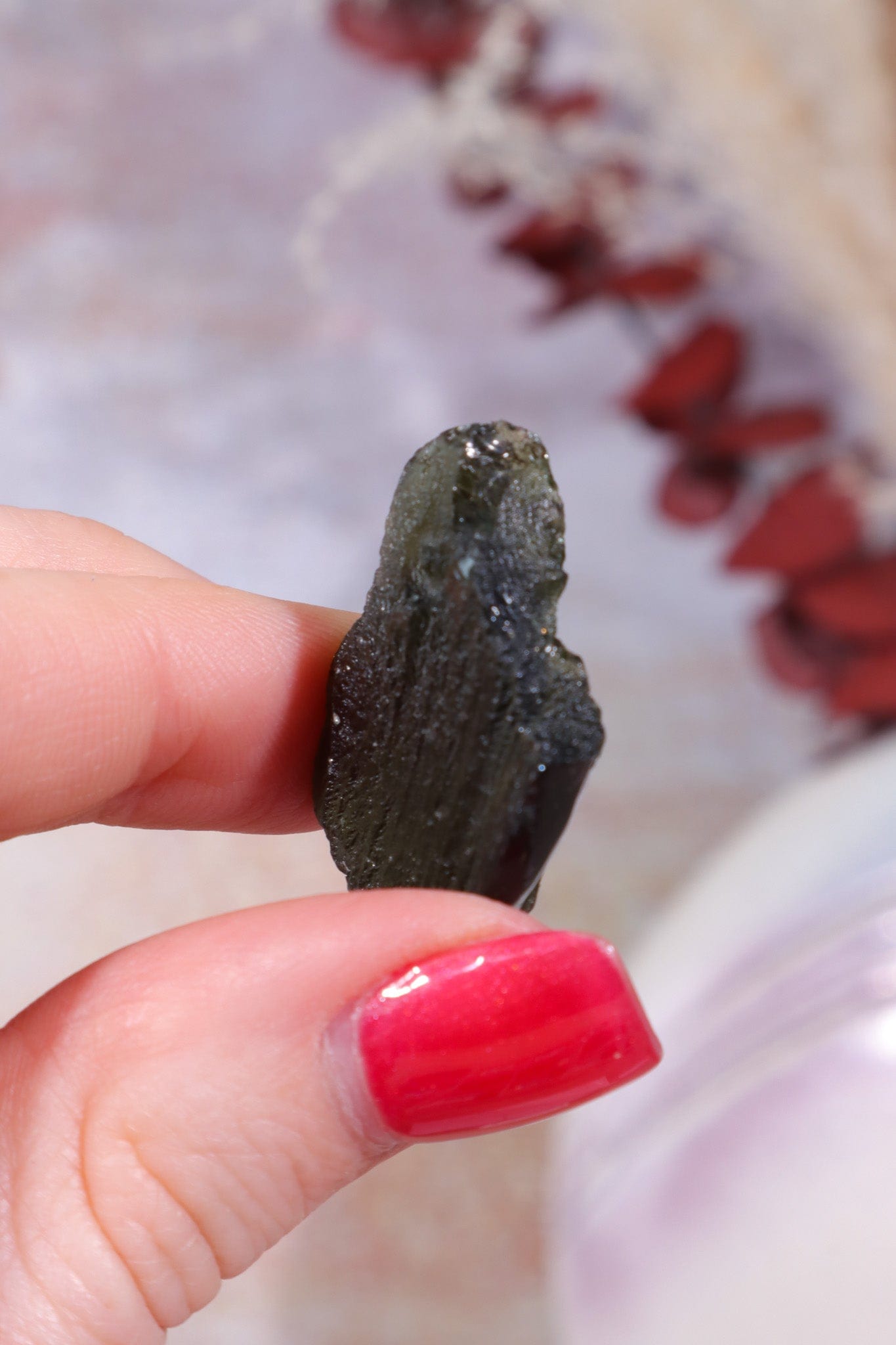 Moldavite Tektite 5.44gr Tektites Tali & Loz Crystals