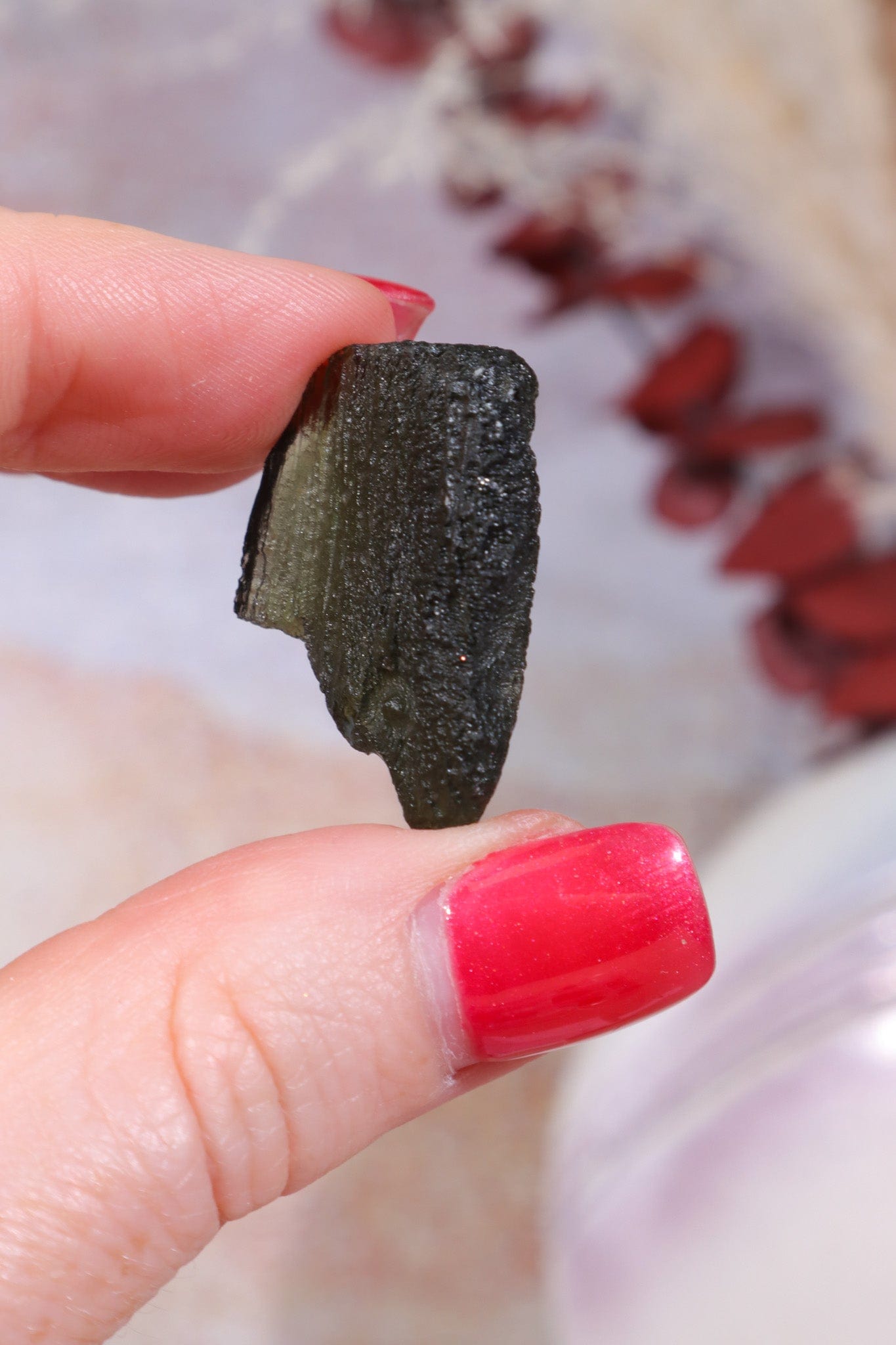 Moldavite Tektite 5.44gr Tektites Tali & Loz Crystals