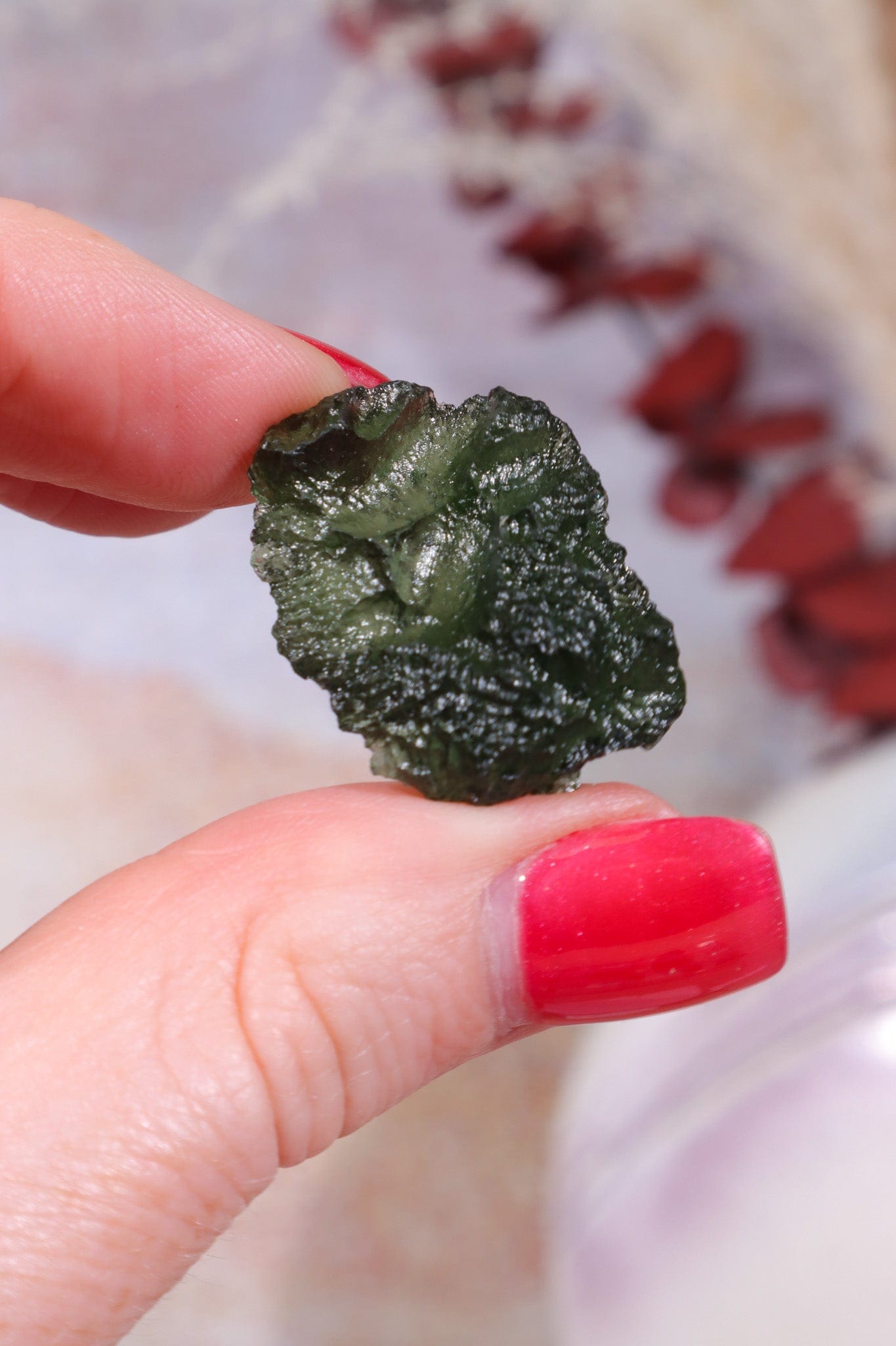 Moldavite Tektite 5.47gr Tektites Tali & Loz Crystals