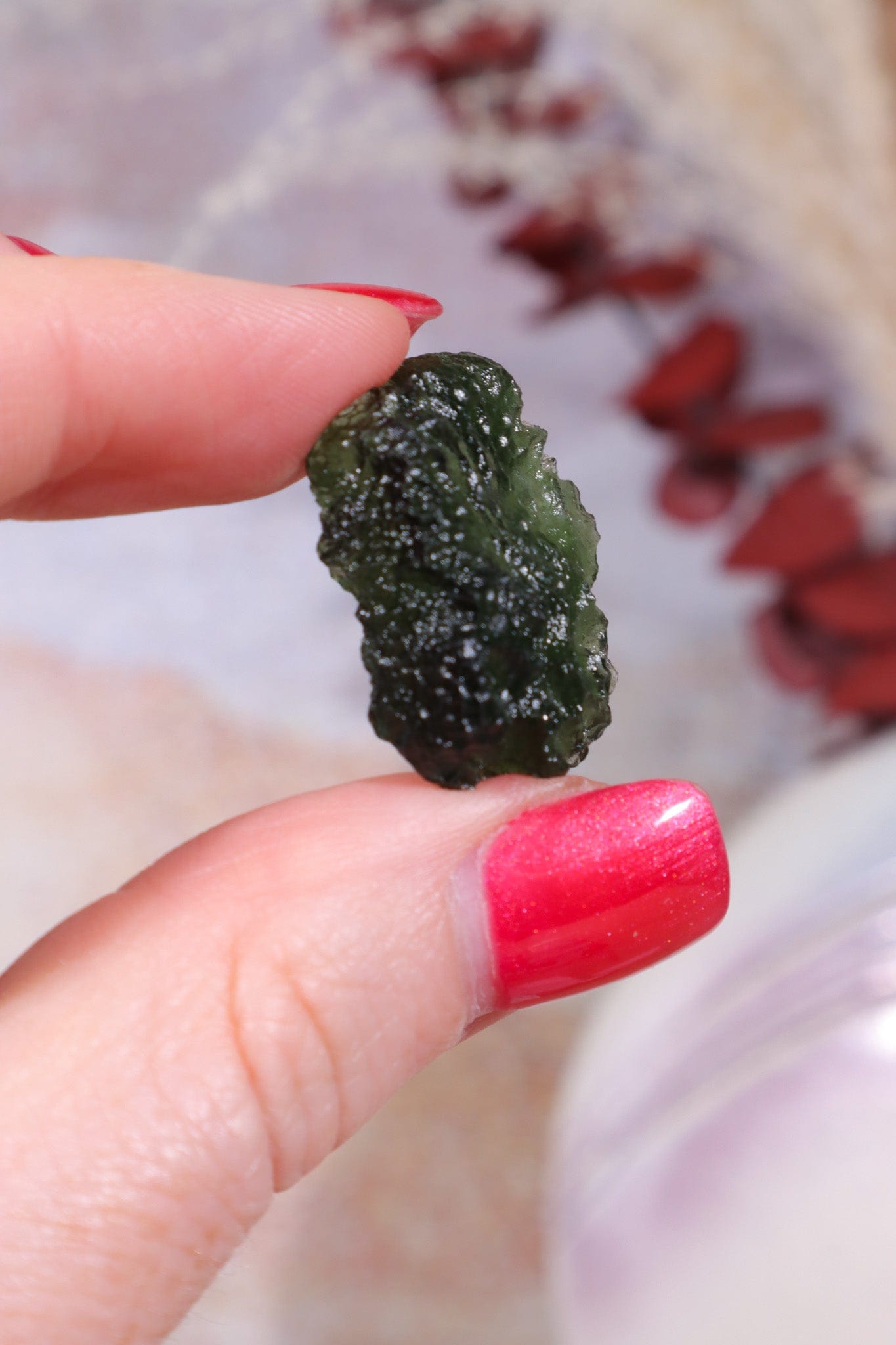 Moldavite Tektite 5.47gr Tektites Tali & Loz Crystals