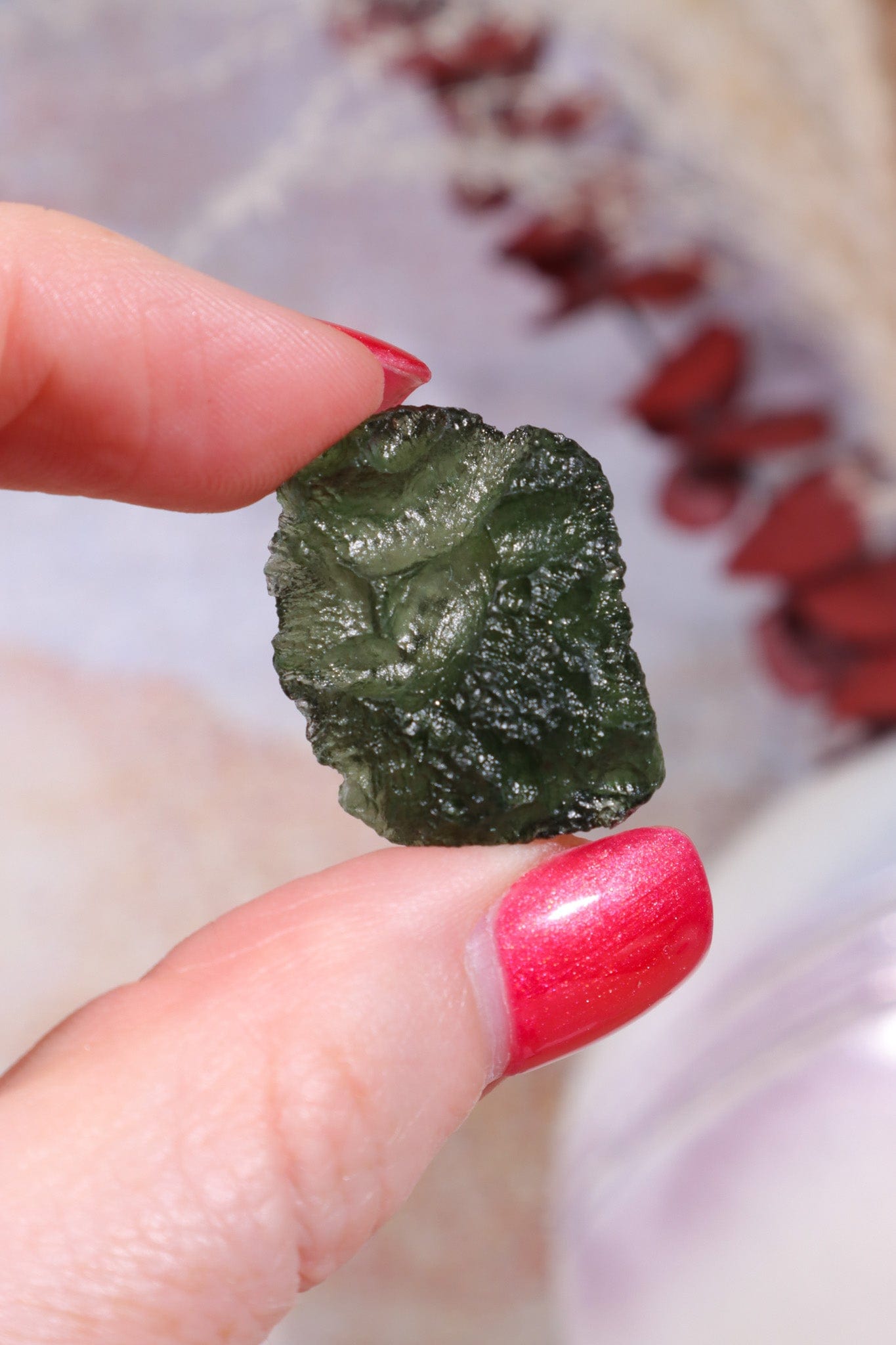 Moldavite Tektite 5.47gr Tektites Tali & Loz Crystals