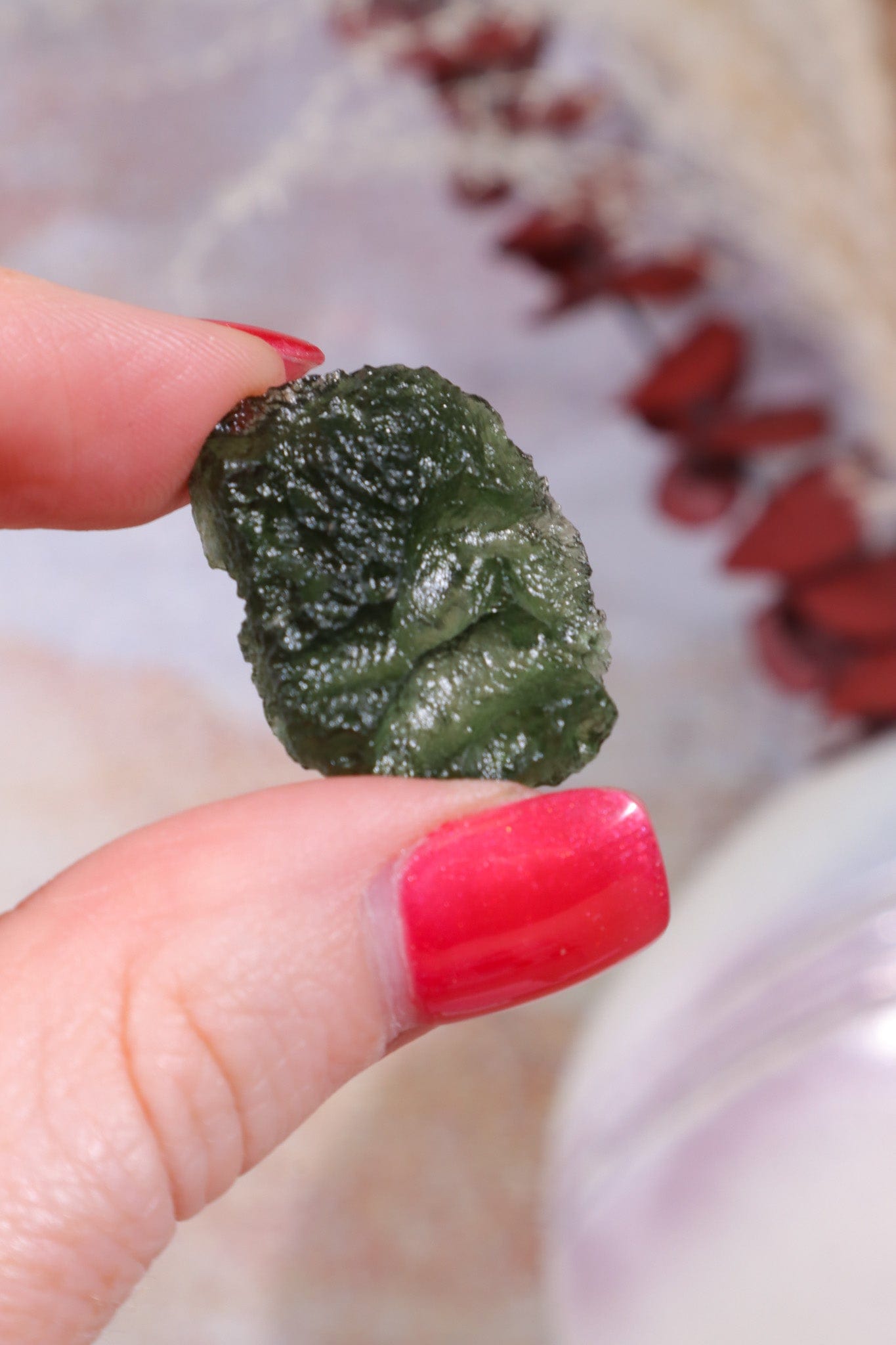 Moldavite Tektite 5.47gr Tektites Tali & Loz Crystals