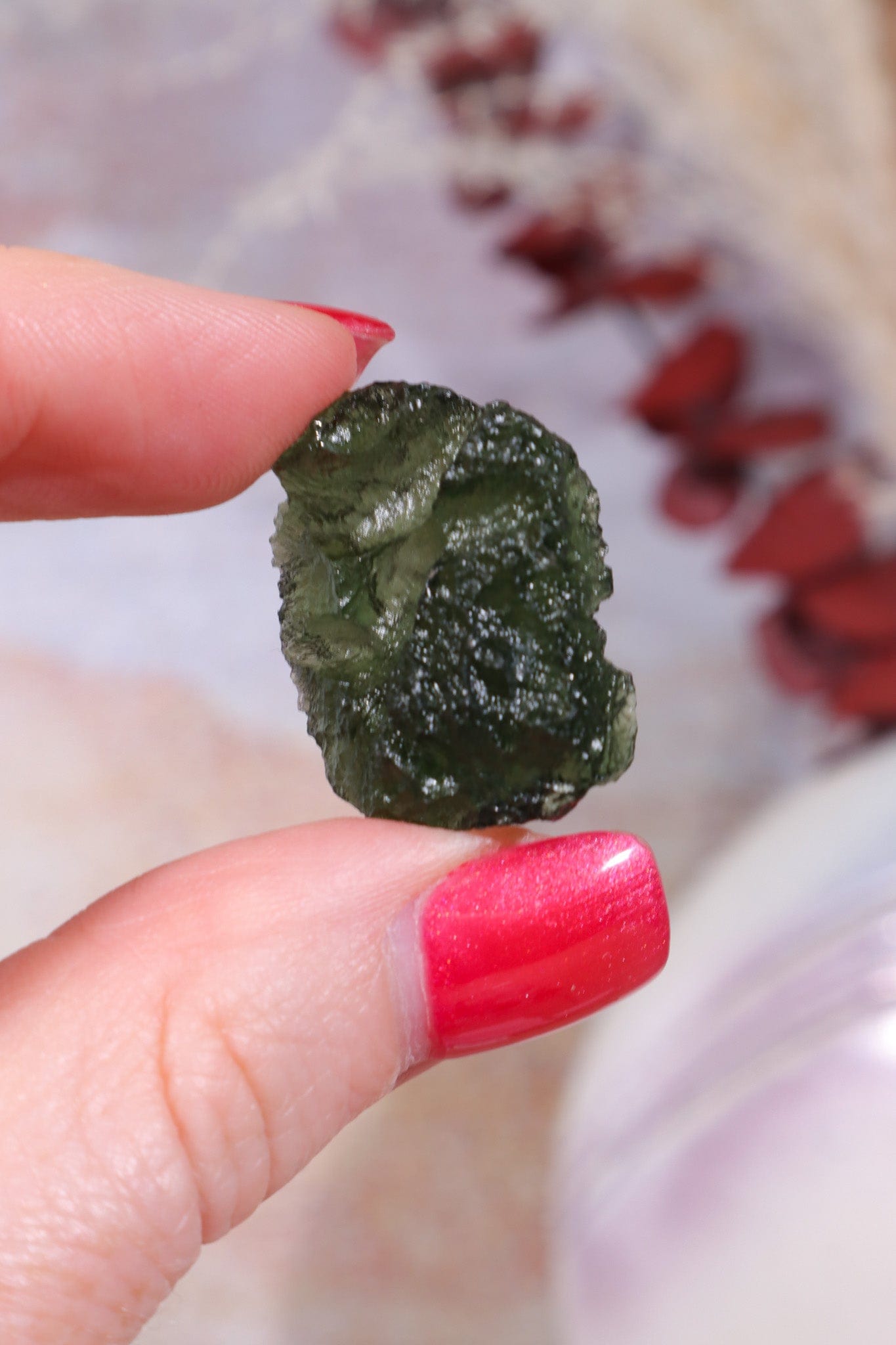 Moldavite Tektite 5.47gr Tektites Tali & Loz Crystals