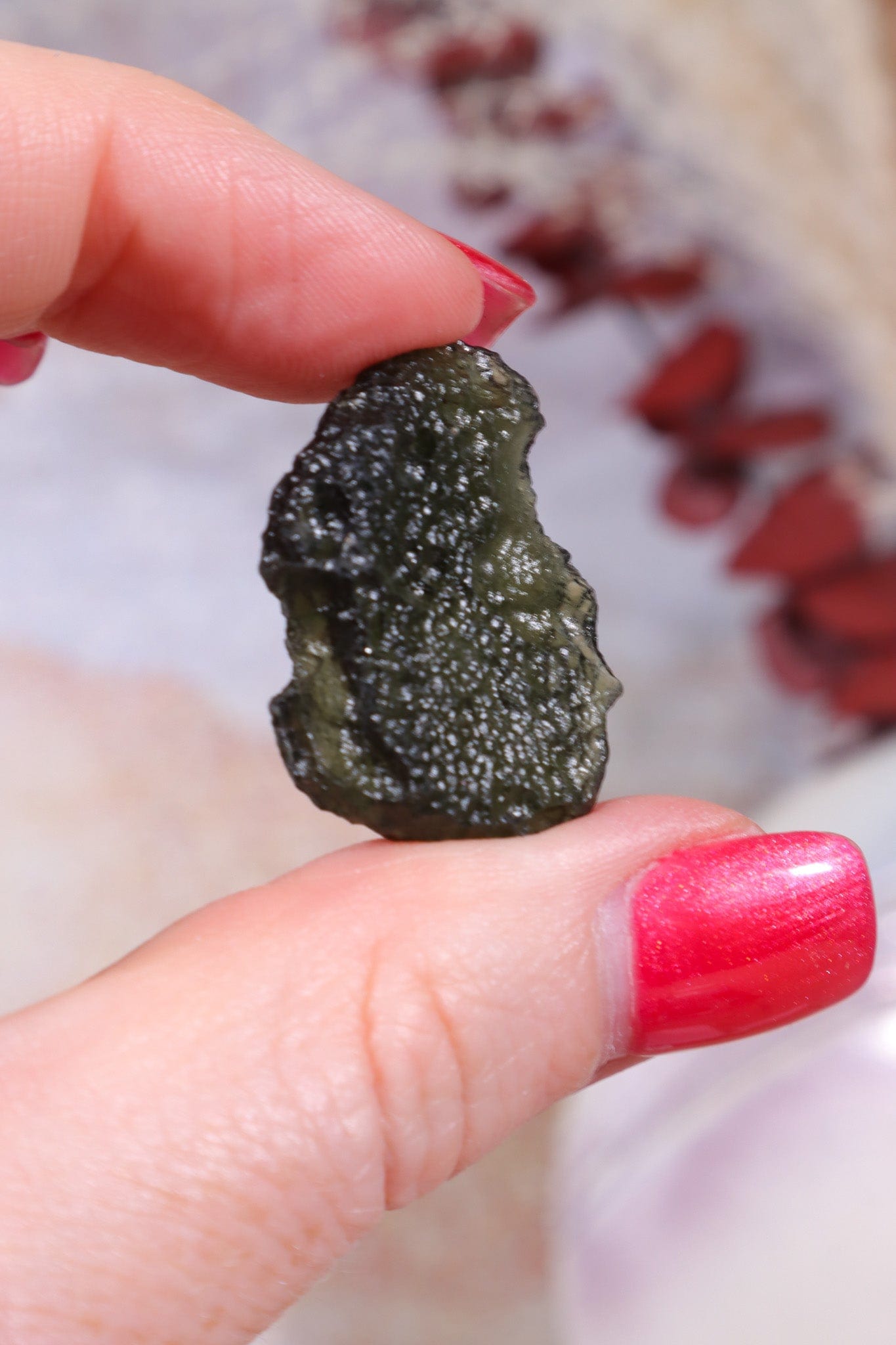 Moldavite Tektite 5.76gr Tektites Tali & Loz Crystals