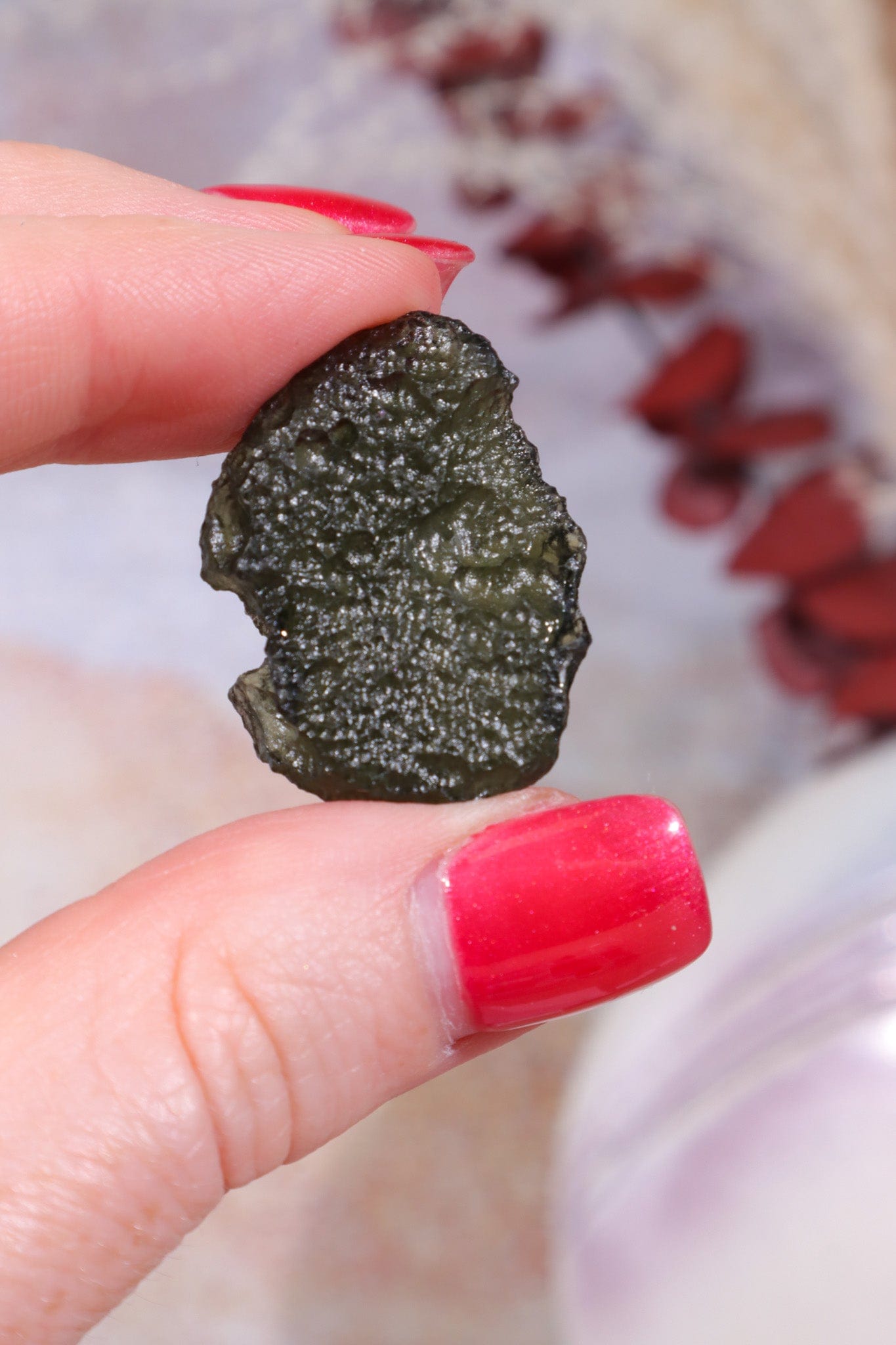 Moldavite Tektite 5.76gr Tektites Tali & Loz Crystals