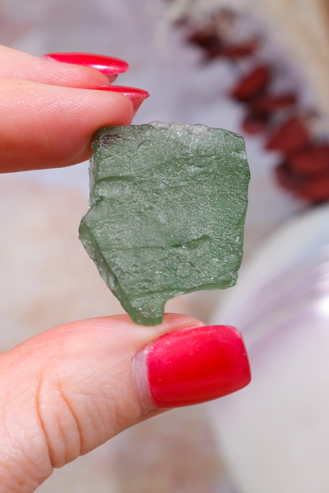 Moldavite Tektite 5.78gr Tektites Tali & Loz Crystals