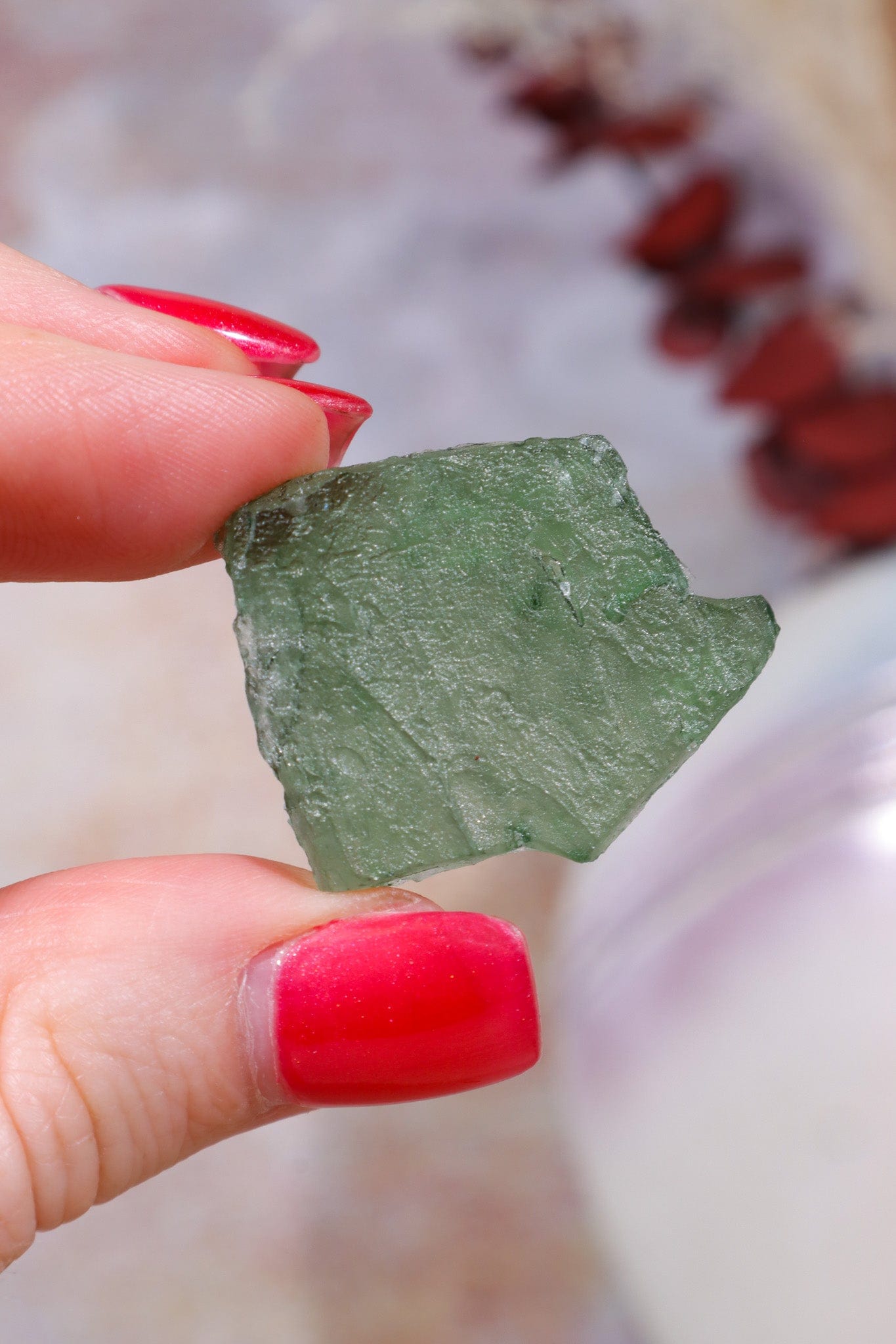 Moldavite Tektite 5.78gr Tektites Tali & Loz Crystals