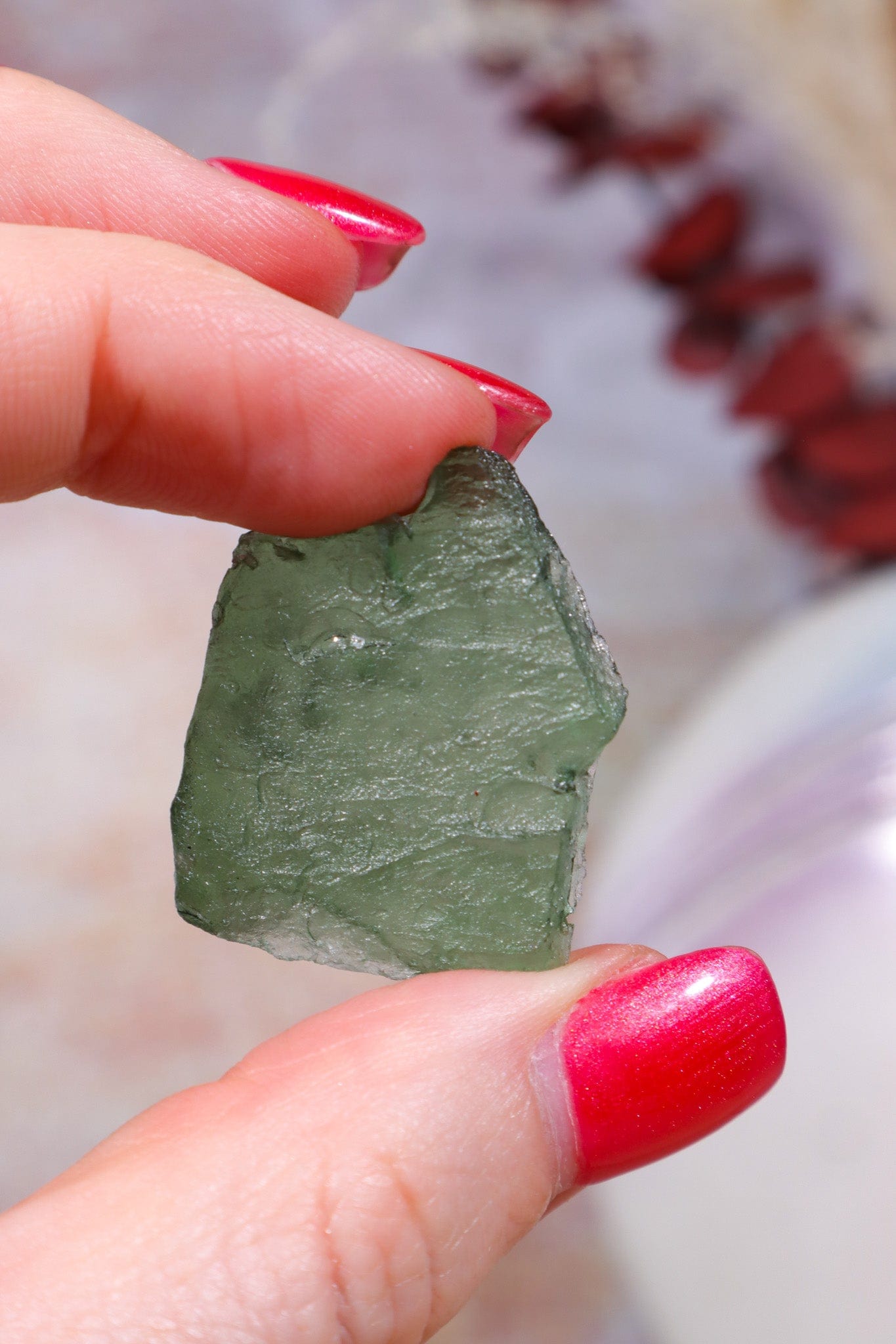 Moldavite Tektite 5.78gr Tektites Tali & Loz Crystals