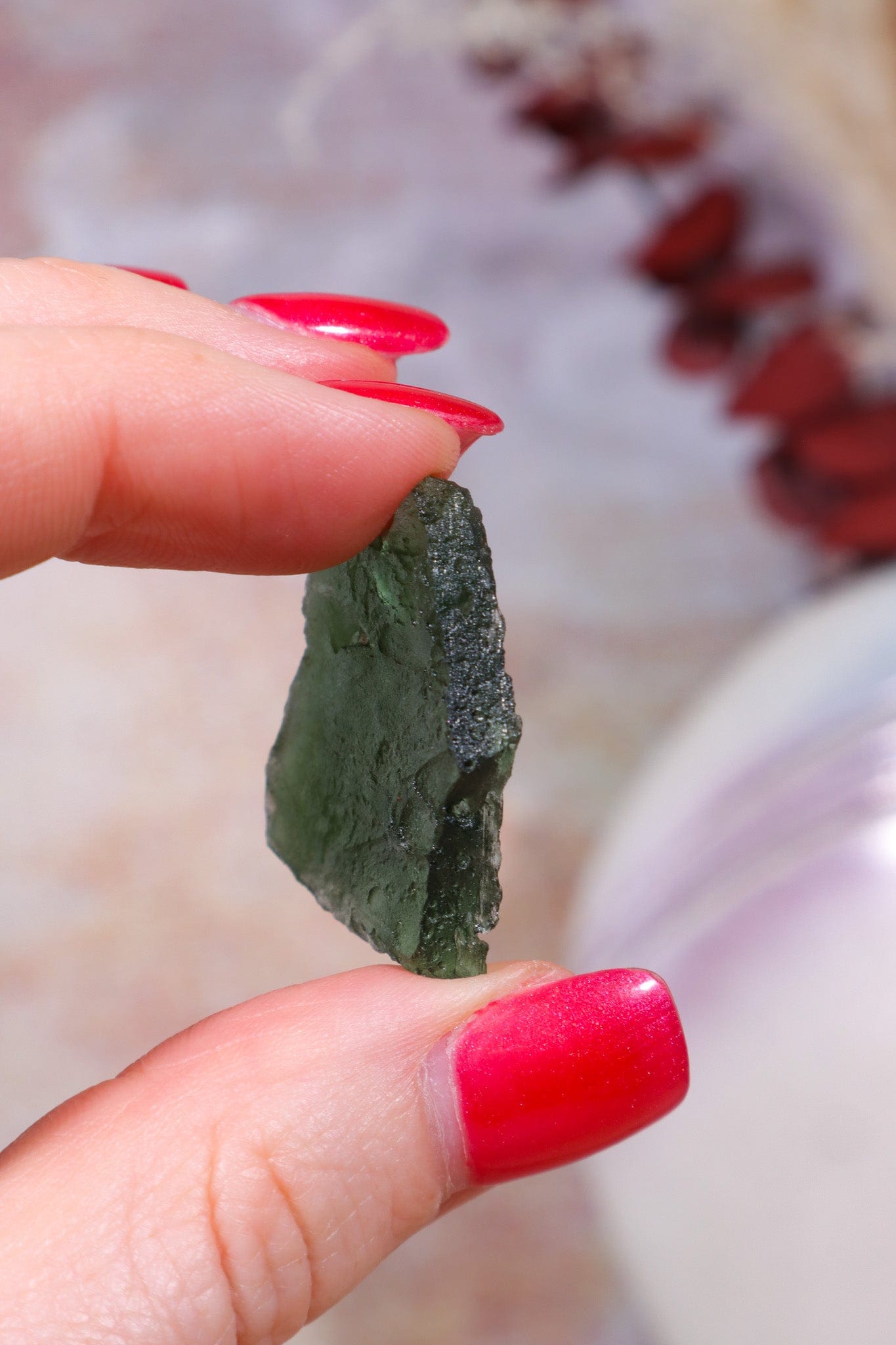 Moldavite Tektite 5.78gr Tektites Tali & Loz Crystals