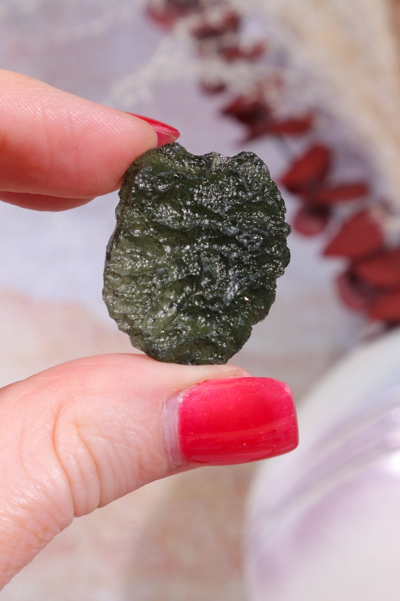 Moldavite Tektite 6.87gr Tektites Tali & Loz Crystals
