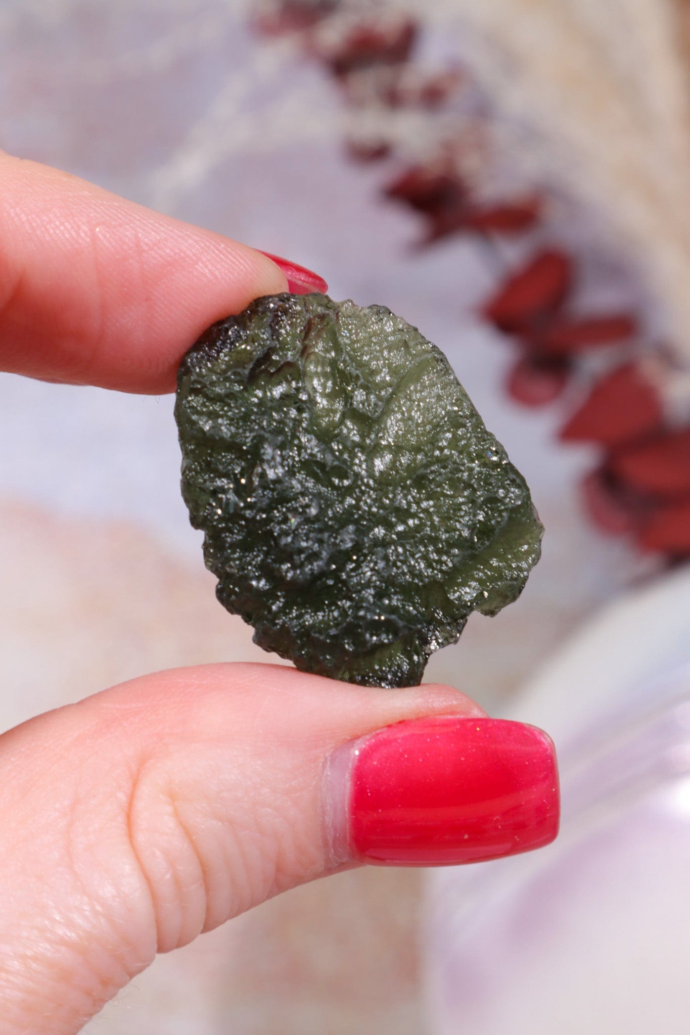 Moldavite Tektite 6.87gr Tektites Tali & Loz Crystals