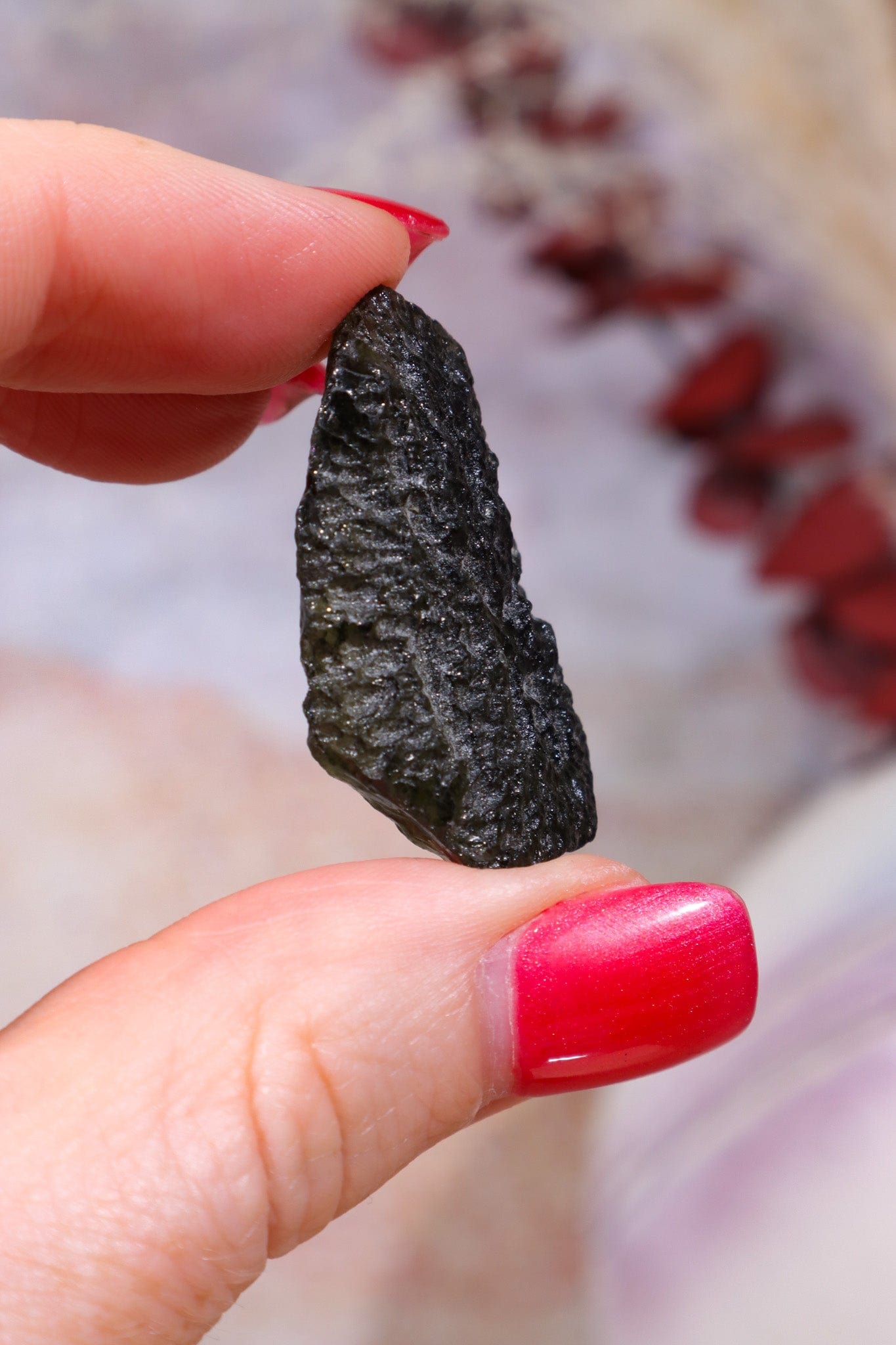 Moldavite Tektite 6.96gr Tektites Tali & Loz Crystals