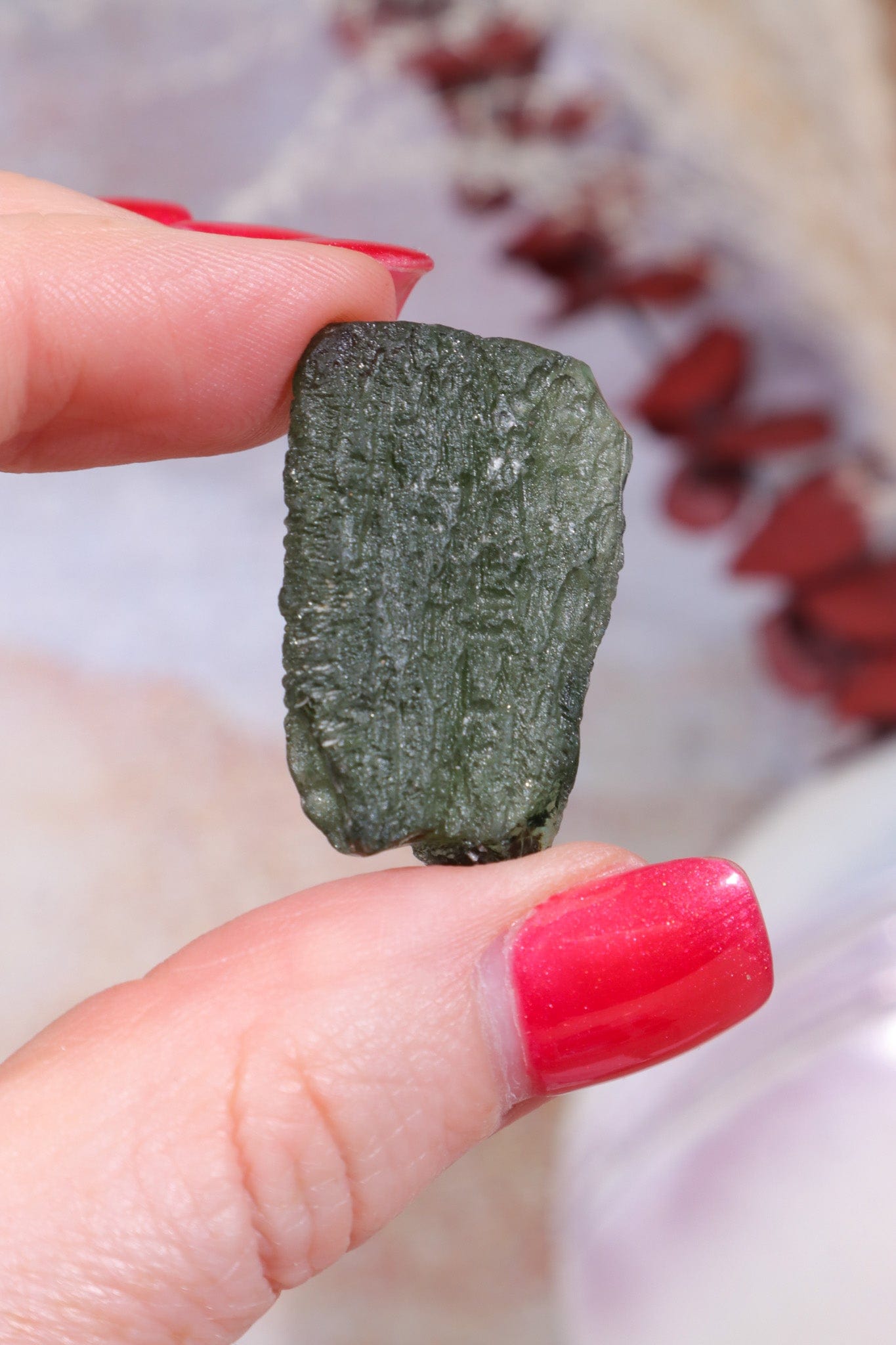 Moldavite Tektite 7.17gr Tektites Tali & Loz Crystals