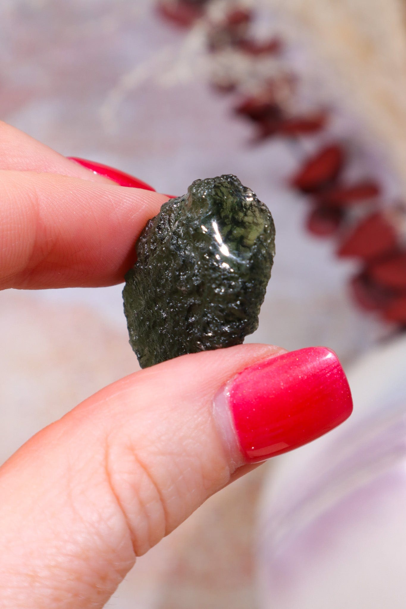 Moldavite Tektite 7.50gr Tektites Tali & Loz Crystals