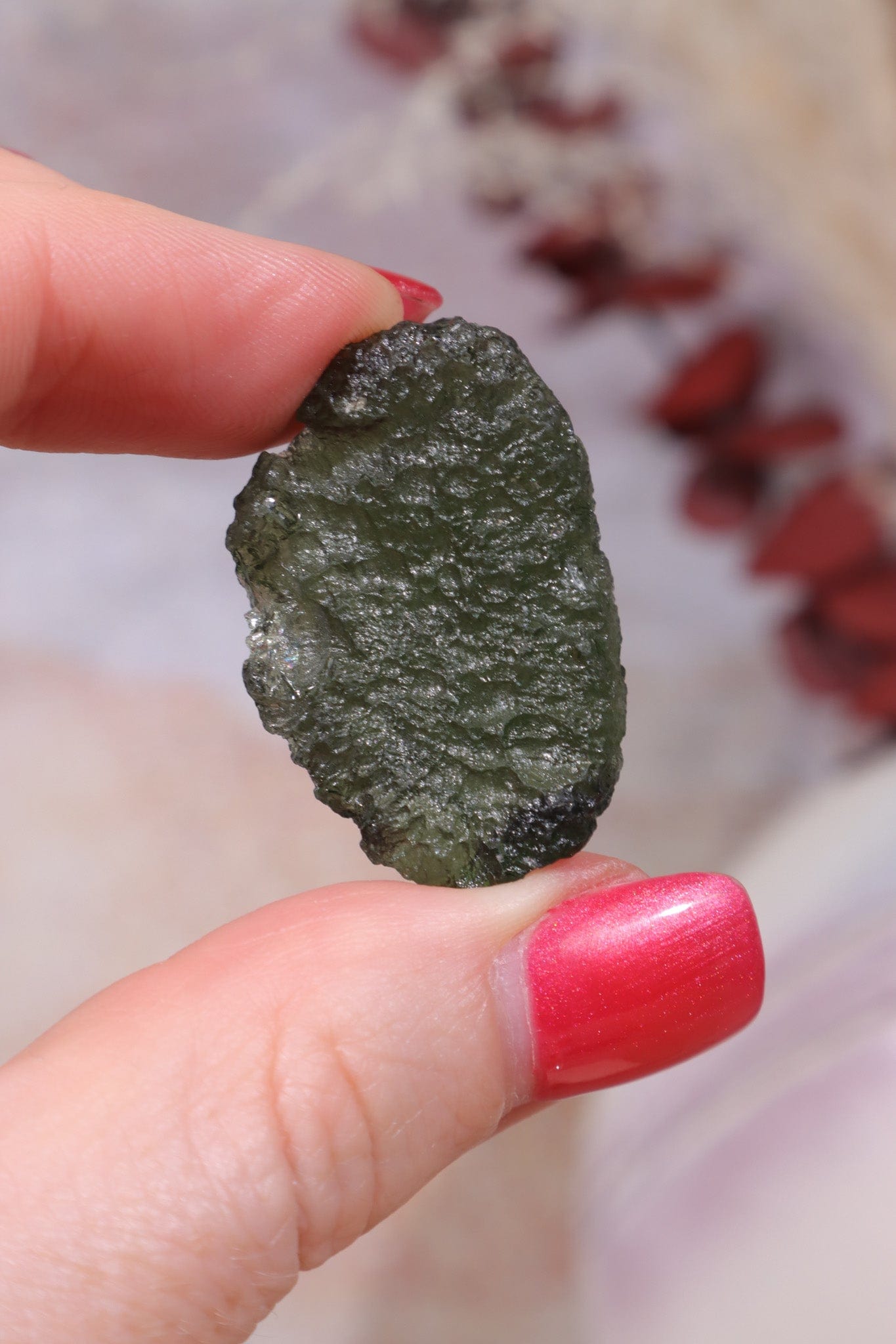 Moldavite Tektite 7.50gr Tektites Tali & Loz Crystals