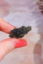 Moldavite Tektite 7.51gr Museum Grade Tektites Tali & Loz Crystals