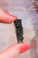 Moldavite Tektite 7.51gr Museum Grade Tektites Tali & Loz Crystals