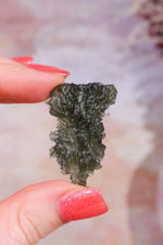Moldavite Tektite 7.51gr Museum Grade Tektites Tali & Loz Crystals