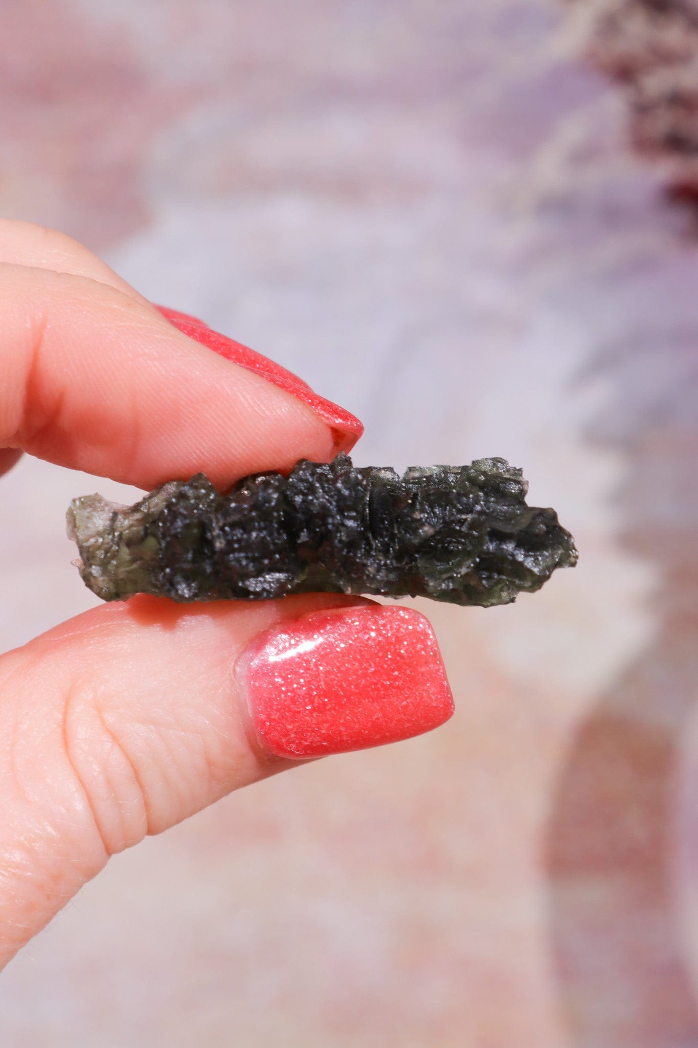 Moldavite Tektite 7.51gr Museum Grade Tektites Tali & Loz Crystals