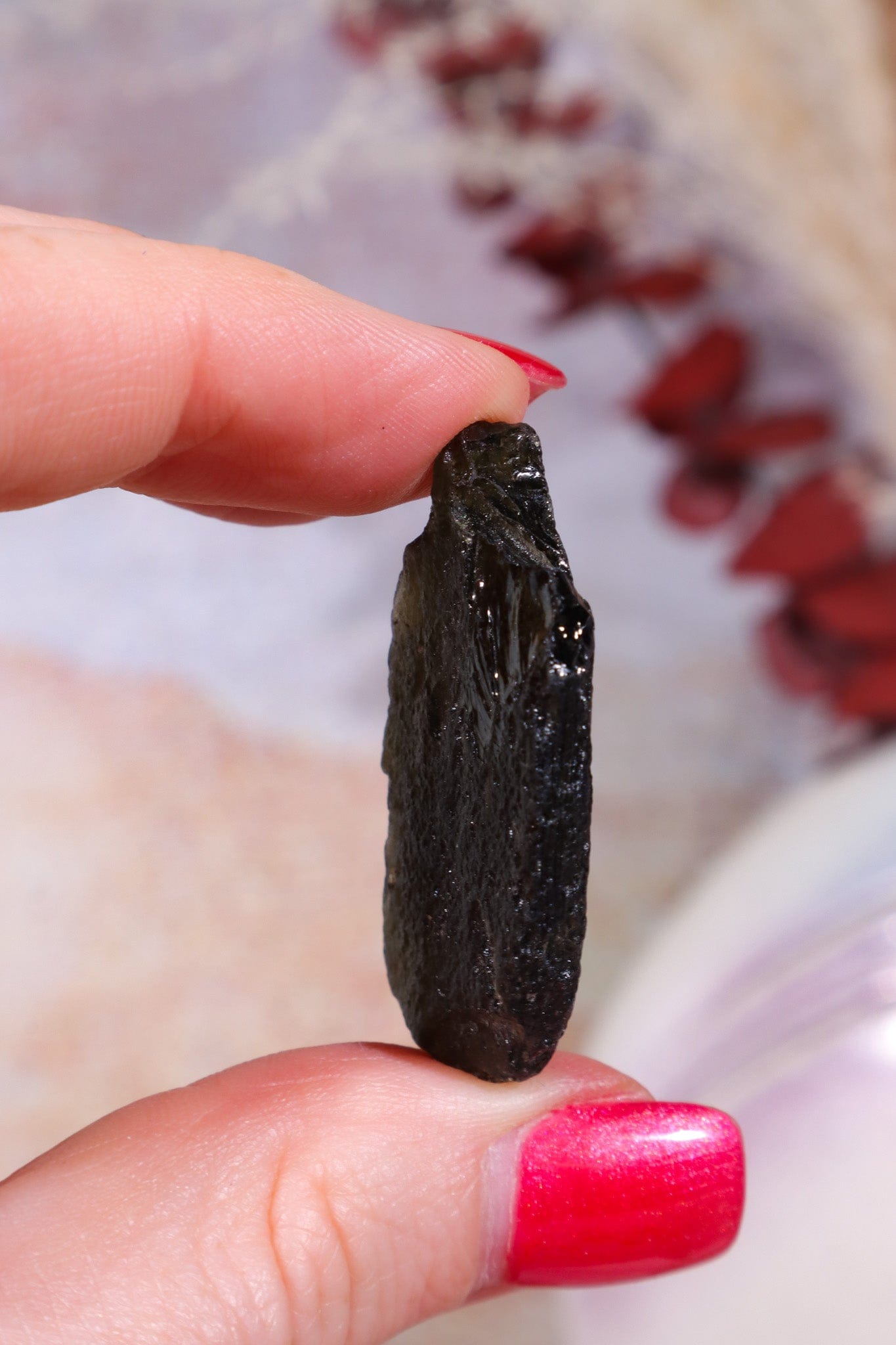 Moldavite Tektite 7.51gr Tektites Tali & Loz Crystals