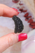 Moldavite Tektite 7.63gr Tektites Tali & Loz Crystals