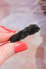 Moldavite Tektite 8.29gr Museum Grade Tektites Tali & Loz Crystals
