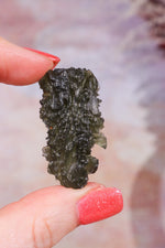 Moldavite Tektite 8.29gr Museum Grade Tektites Tali & Loz Crystals