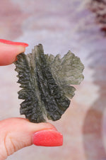 Moldavite Tektite 8.42gr Museum Grade Tektites Tali & Loz Crystals