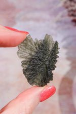 Moldavite Tektite 8.42gr Museum Grade Tektites Tali & Loz Crystals