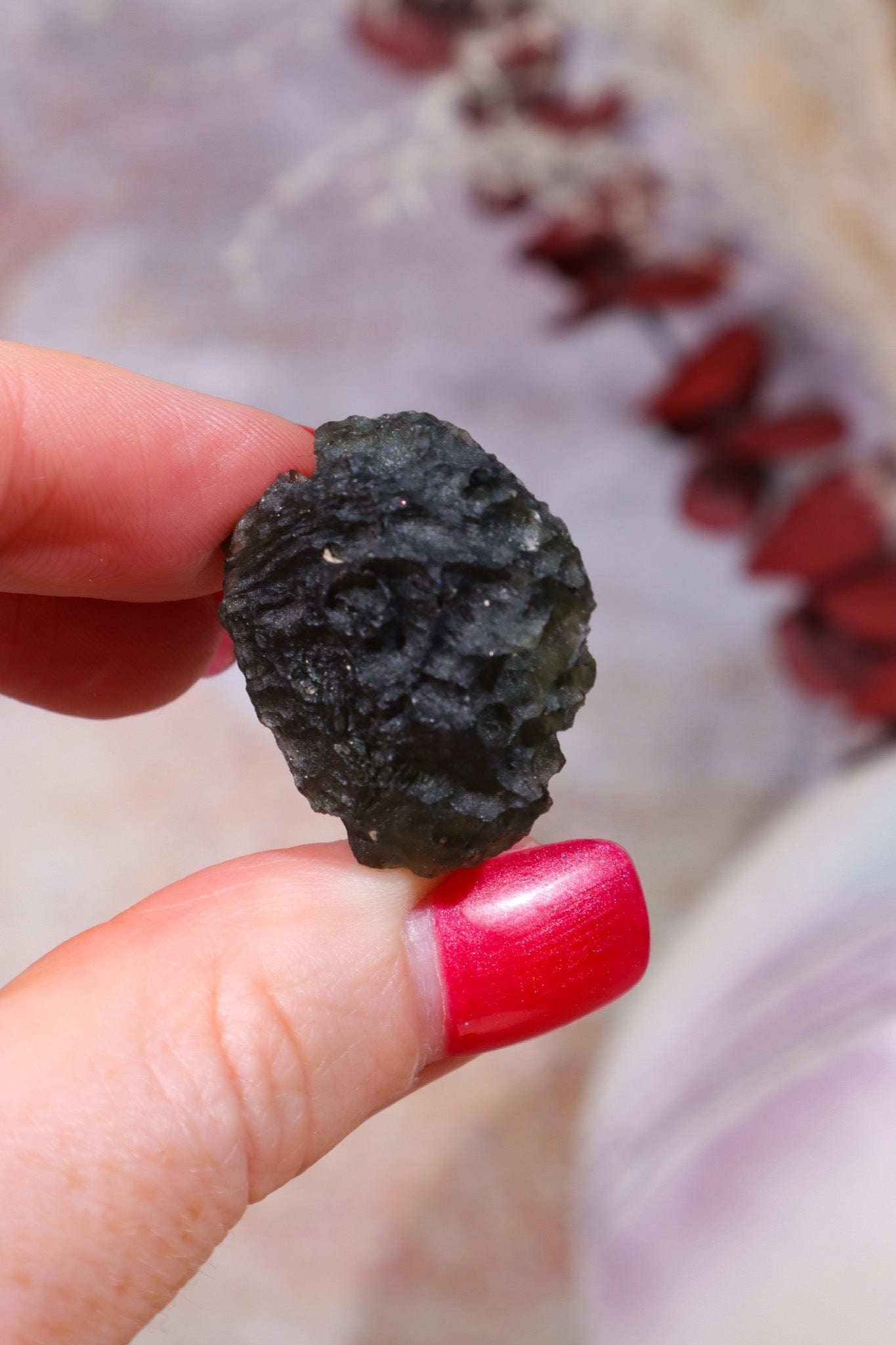 Moldavite Tektite 9.25gr Tektites Tali & Loz Crystals