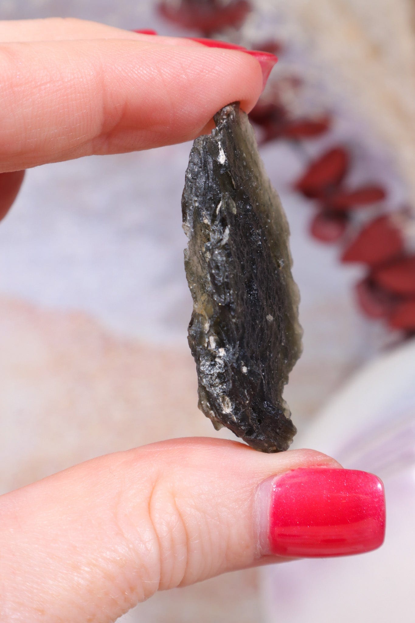 Moldavite Tektite 9.78gr Tektites Tali & Loz Crystals