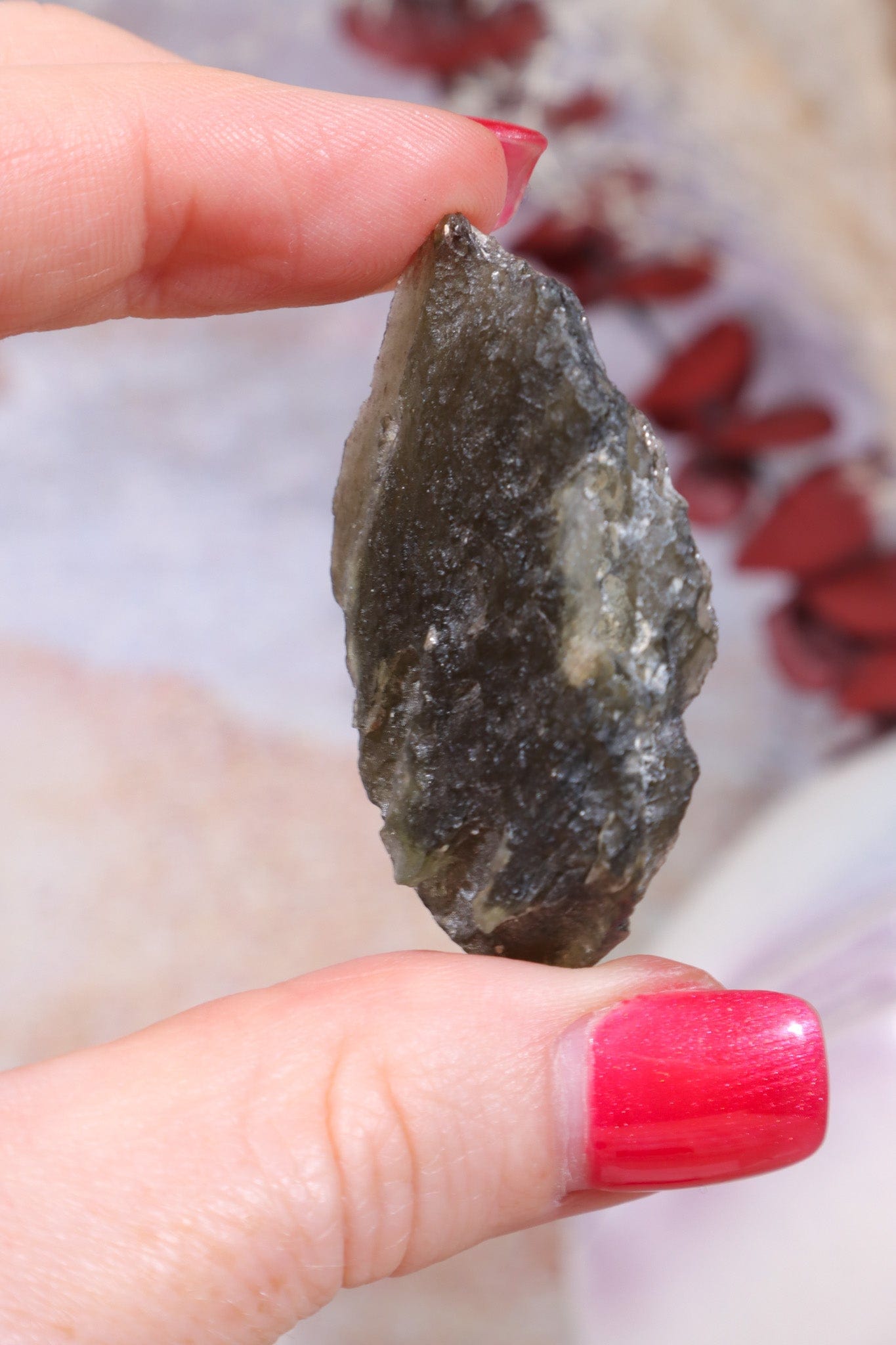 Moldavite Tektite 9.78gr Tektites Tali & Loz Crystals