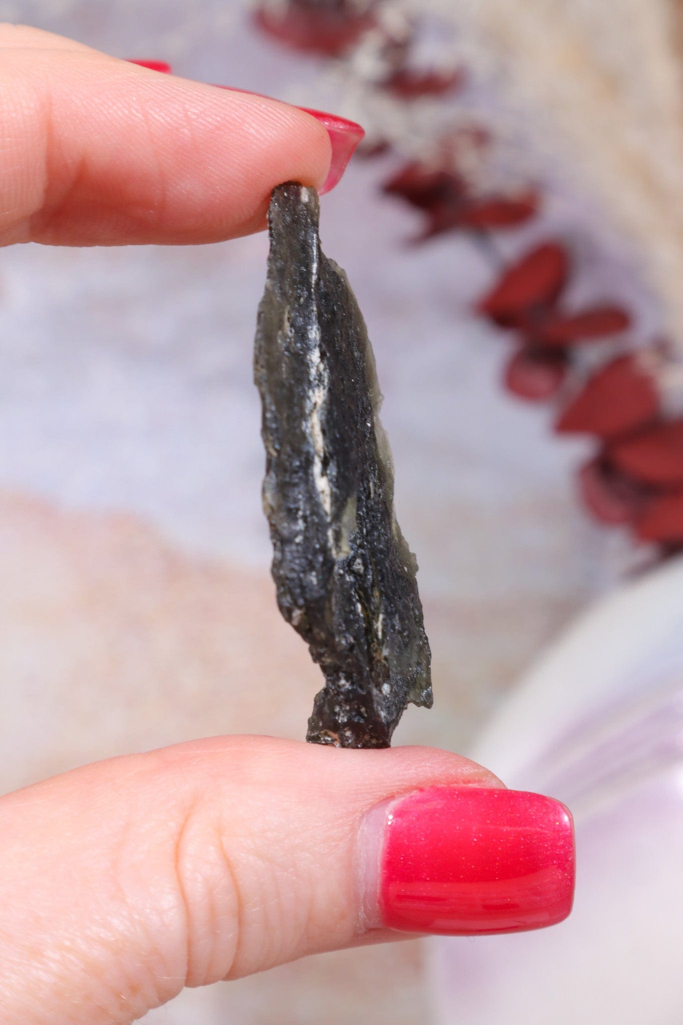 Moldavite Tektite 9.78gr Tektites Tali & Loz Crystals