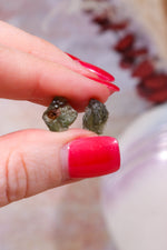 Moldavite Tektite - Intuitively Chosen Tektites 0.30 - 0.40 Grams Tali & Loz Crystals