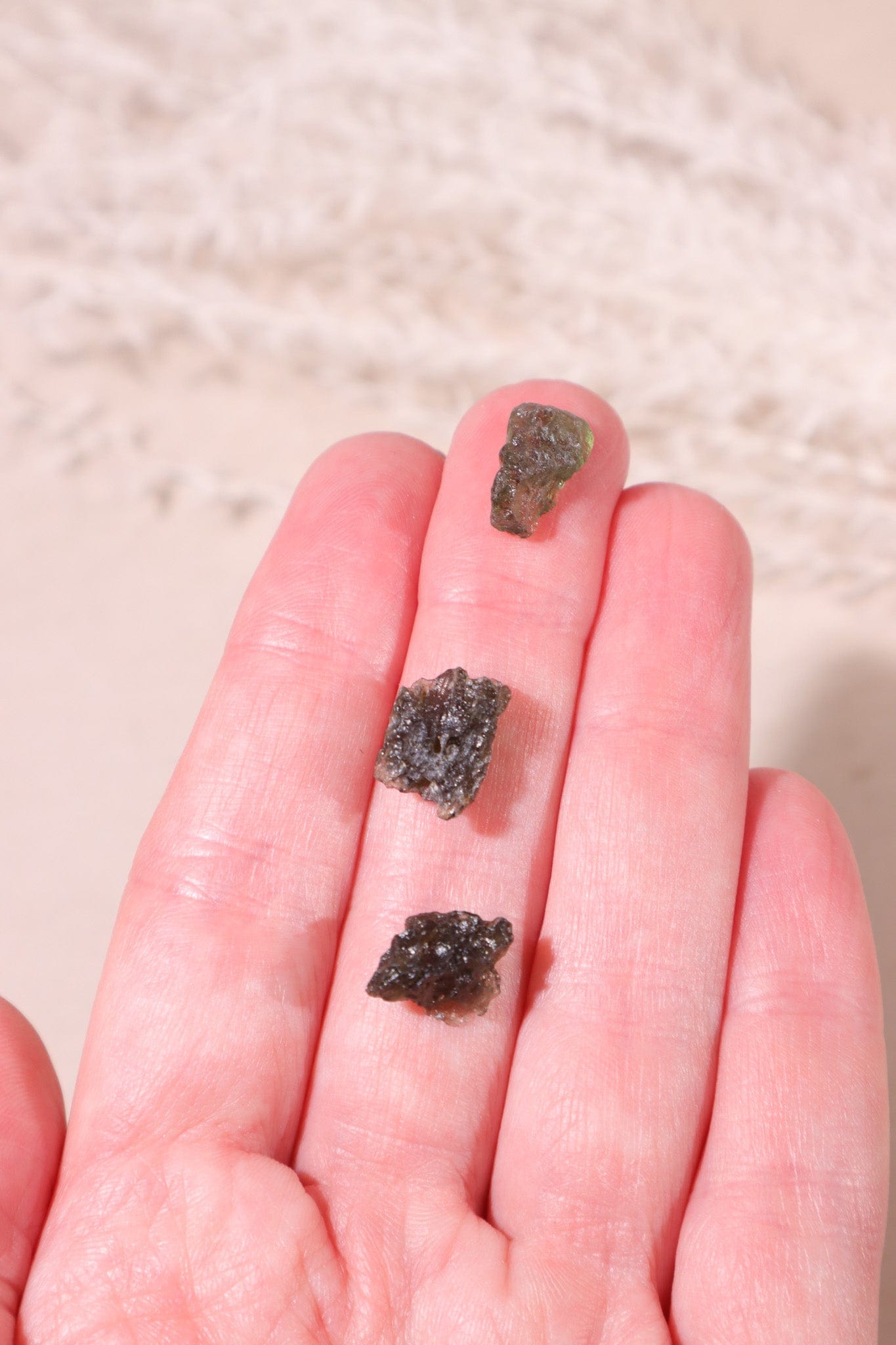 Moldavite Tektite - Intuitively Chosen Tektites 0.50 - 0.60 Grams Tali & Loz Crystals